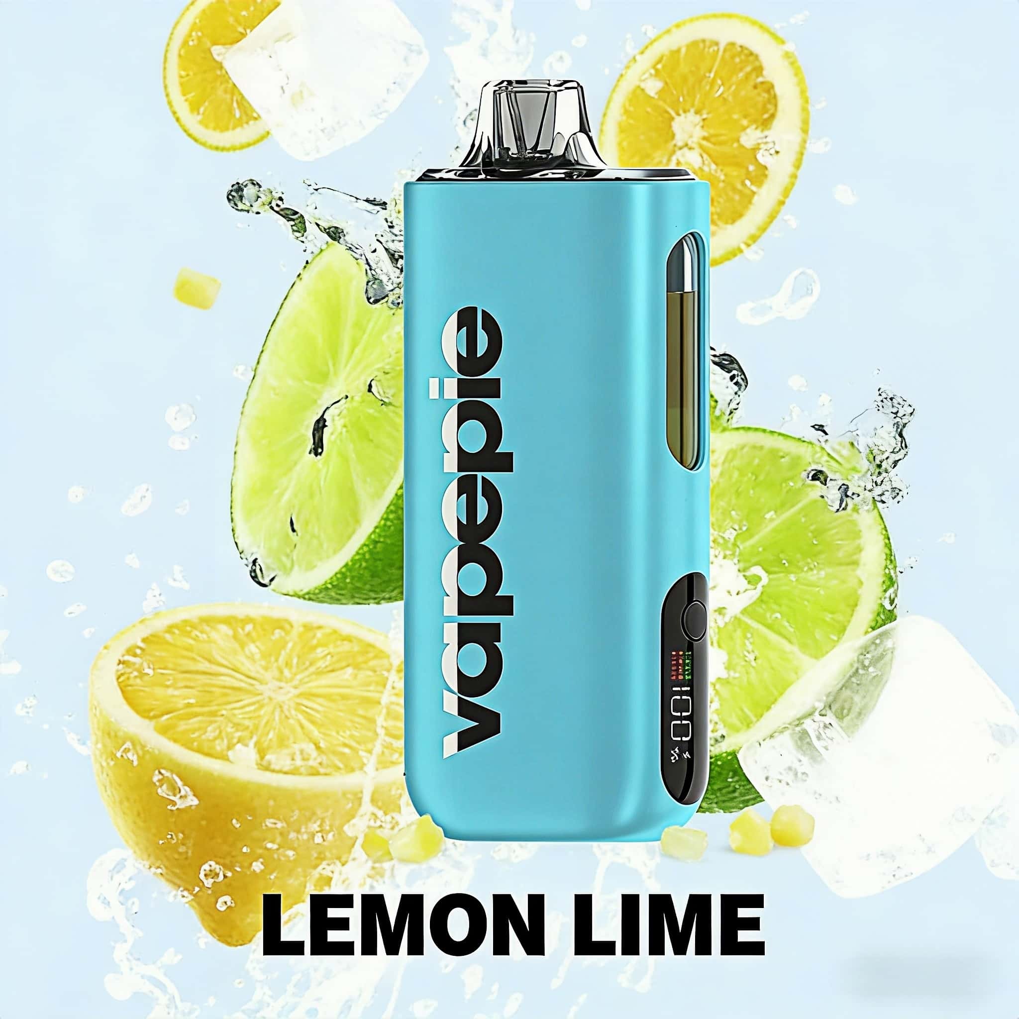 Lemon Lime Flavor Vape | Vapepie Max 40000 Puffs High-Capacity Blue