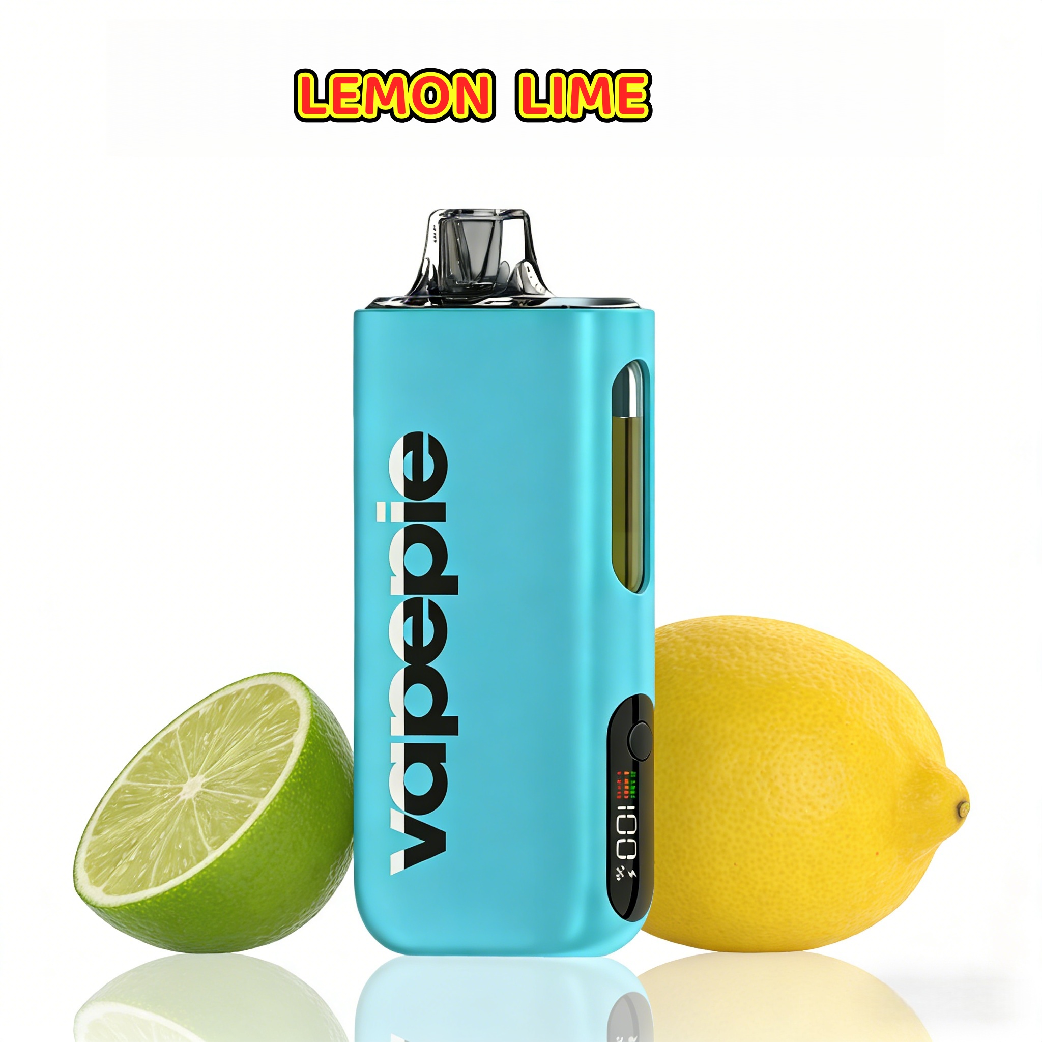 Lemon Lime Flavor Vape | Vapepie Max 40000 Puffs High-Capacity Blue