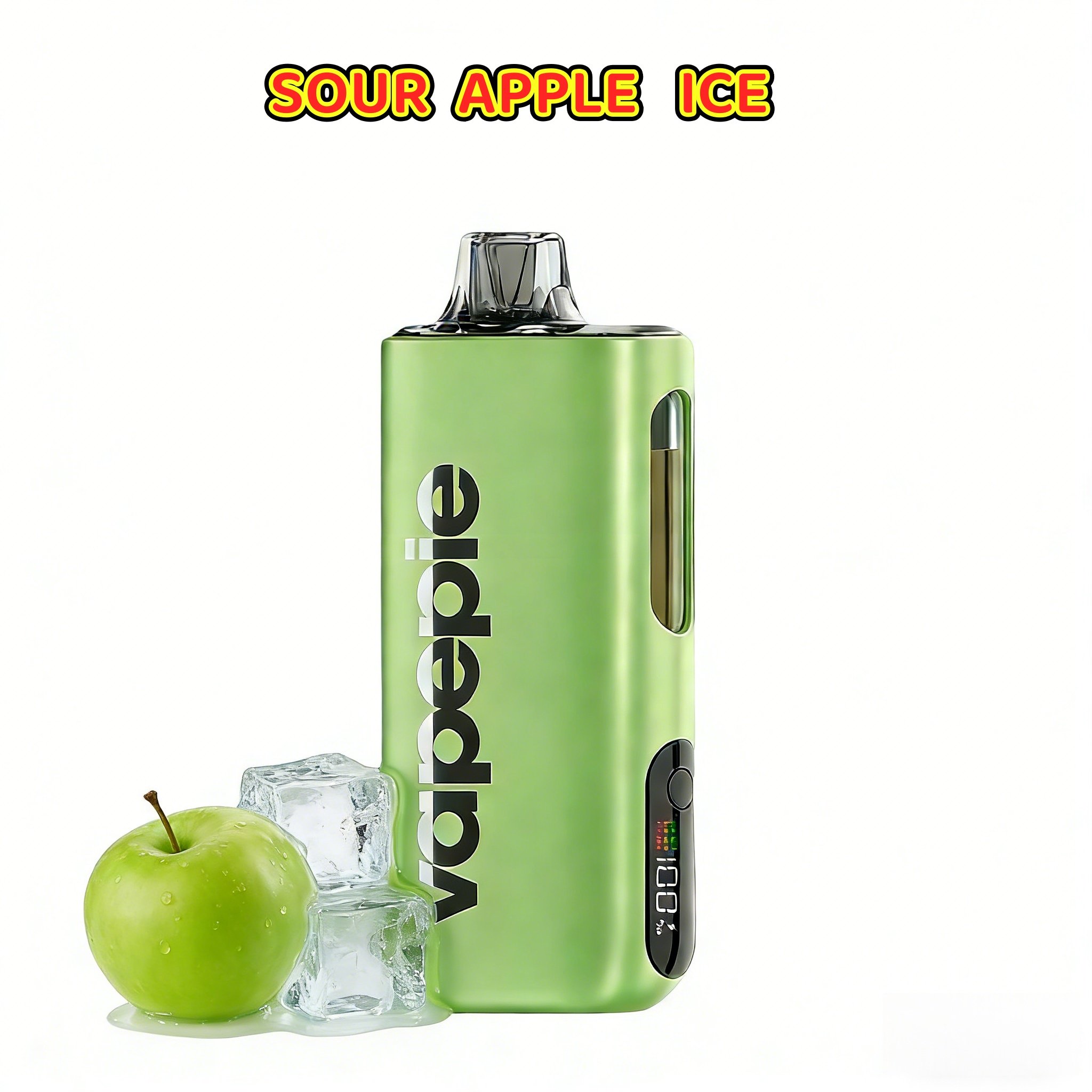 Sour Apple Ice Flavor Vape | Vapepie Max 40000 Puffs High-Capacity
