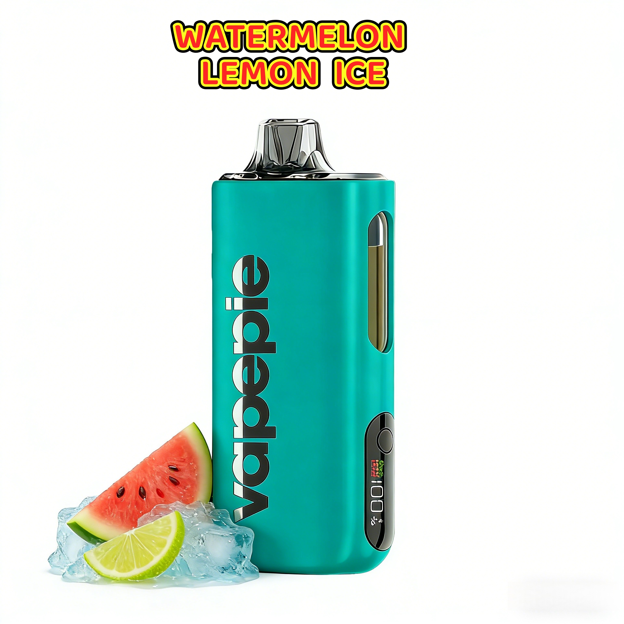 Watermelonlemon Lemon ice  Flavor Vape | Vapepie Max 40000 Puffs High-Capacity Green