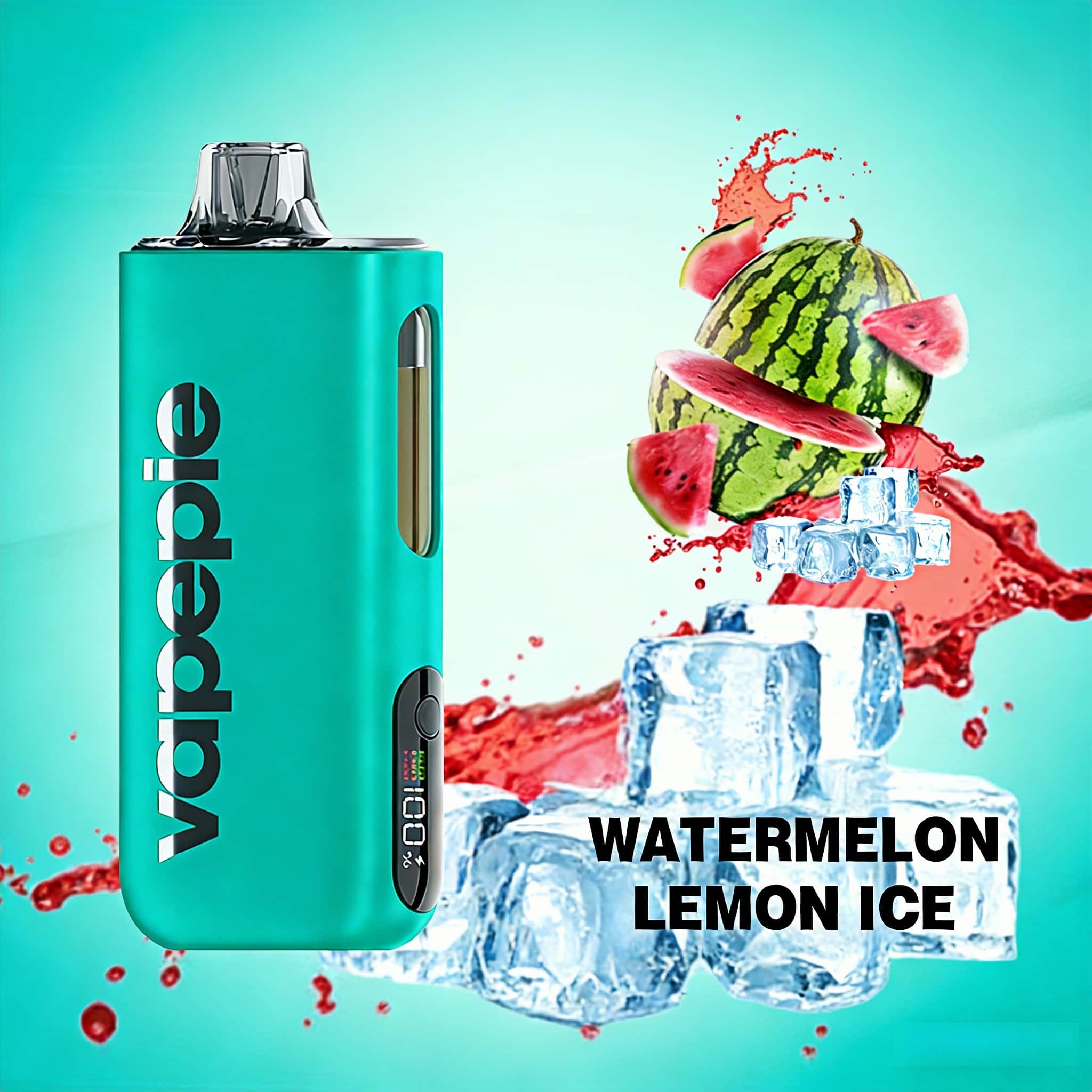 Watermelonlemon Lemon ice  Flavor Vape | Vapepie Max 40000 Puffs High-Capacity Green