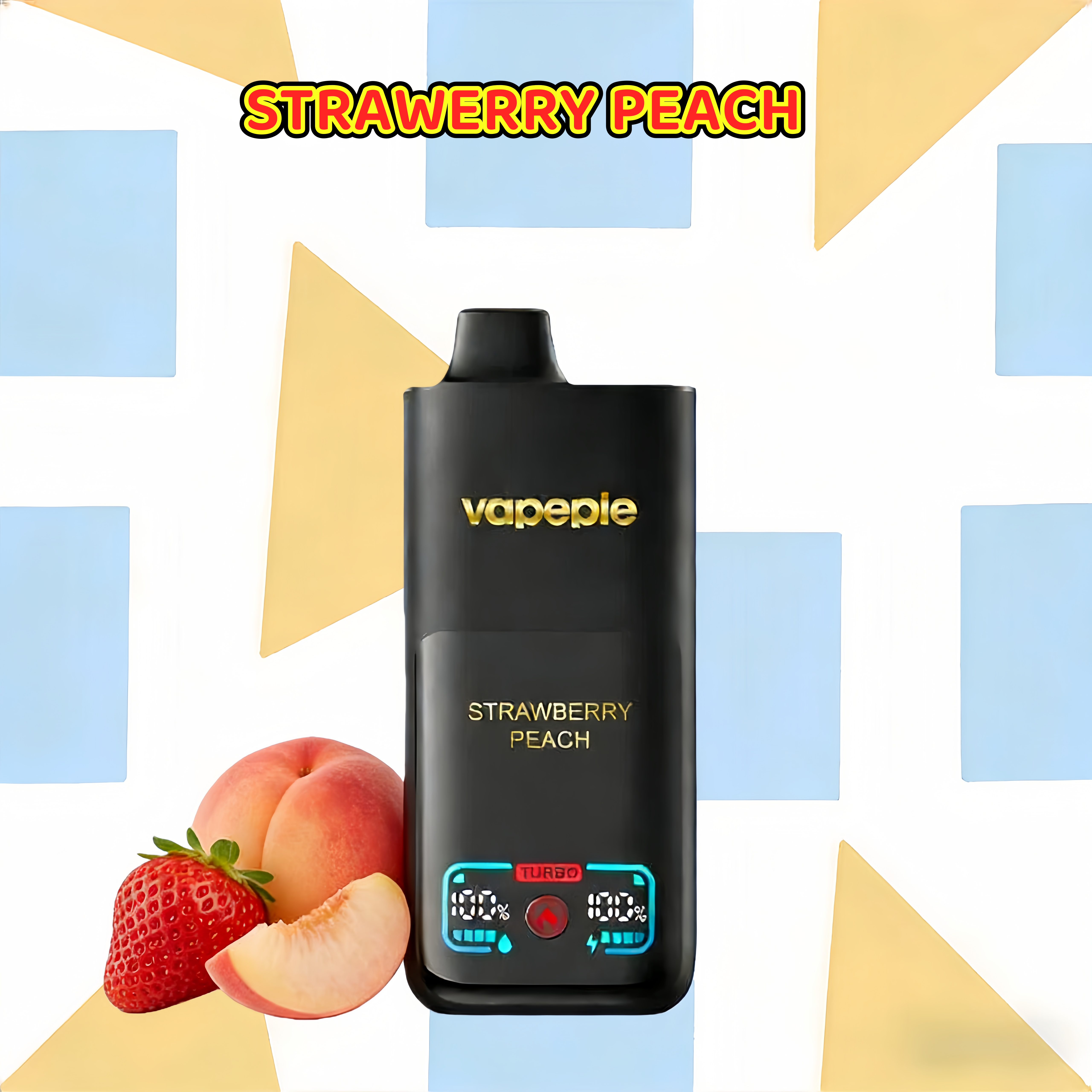 VAPEPIE Strawberry Peach Vape 70000 Puffs