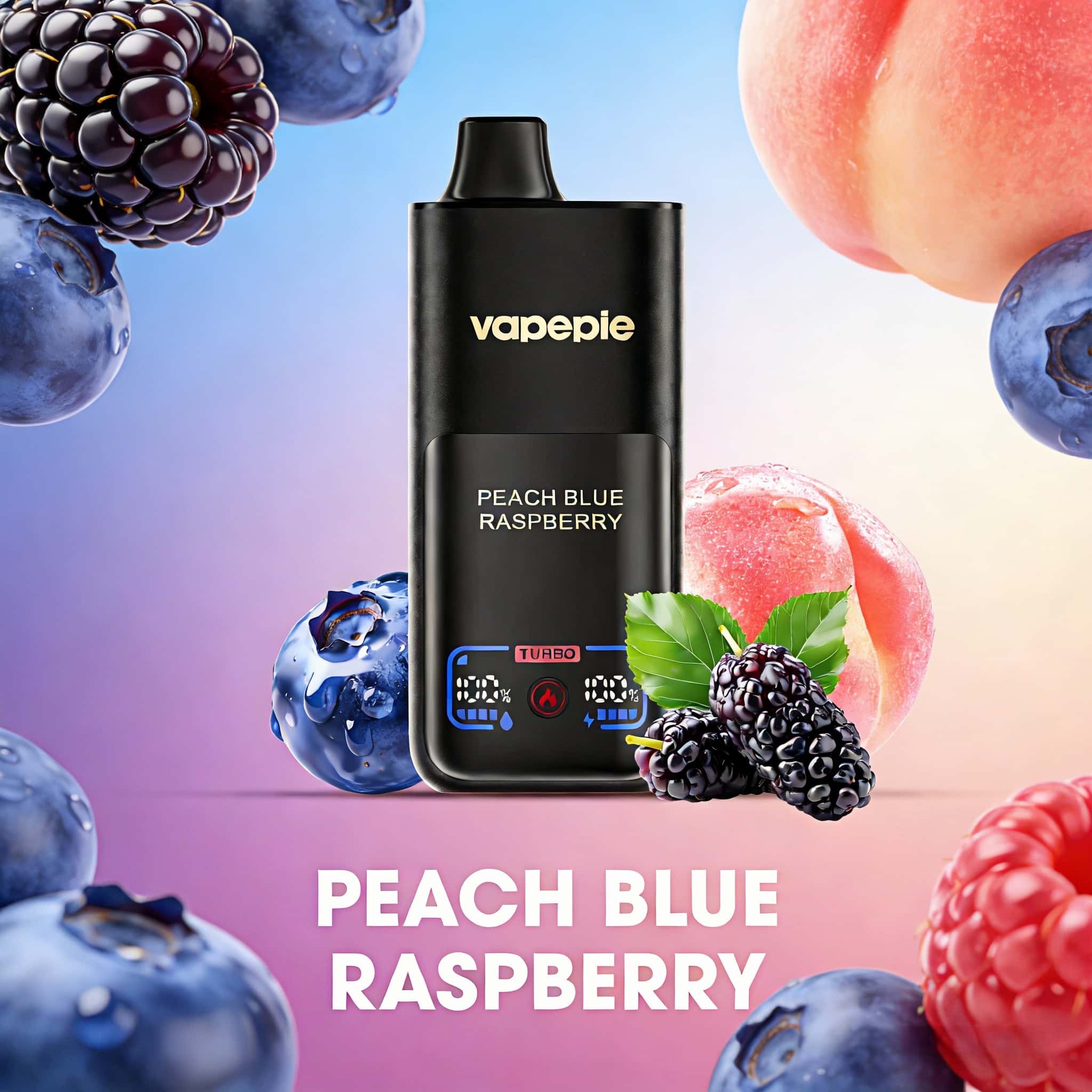 VAPEPIE Peach Blue Raspberry 70000 Puffs Vape