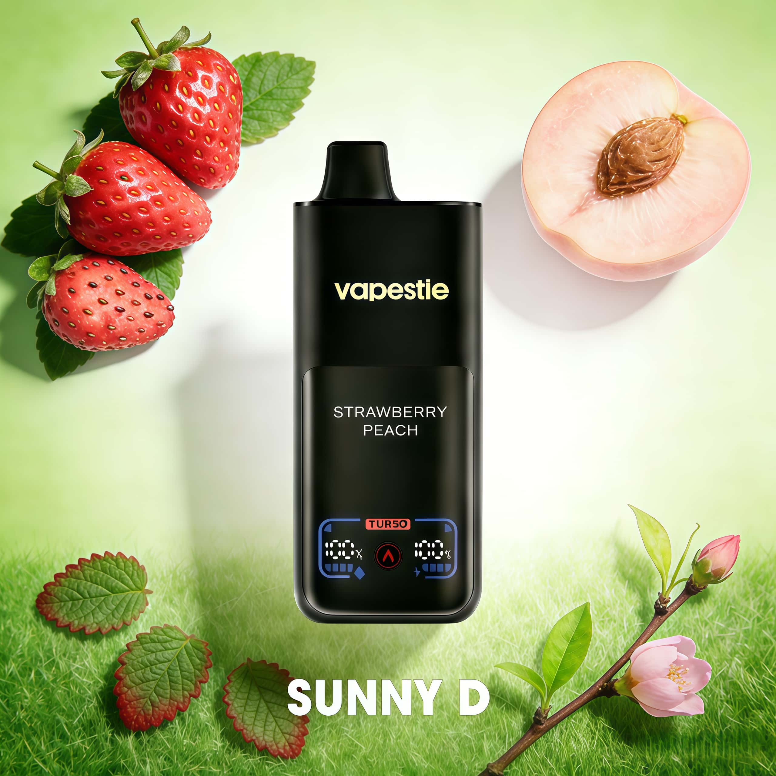 VAPEPIE Strawberry Peach Vape 70000 Puffs