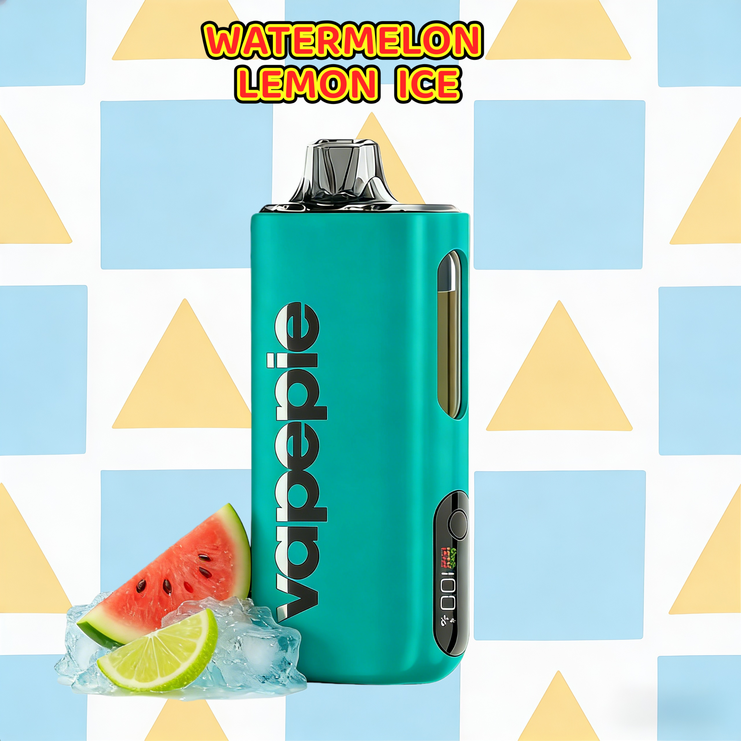 Watermelonlemon Lemon ice  Flavor Vape | Vapepie Max 40000 Puffs High-Capacity Green