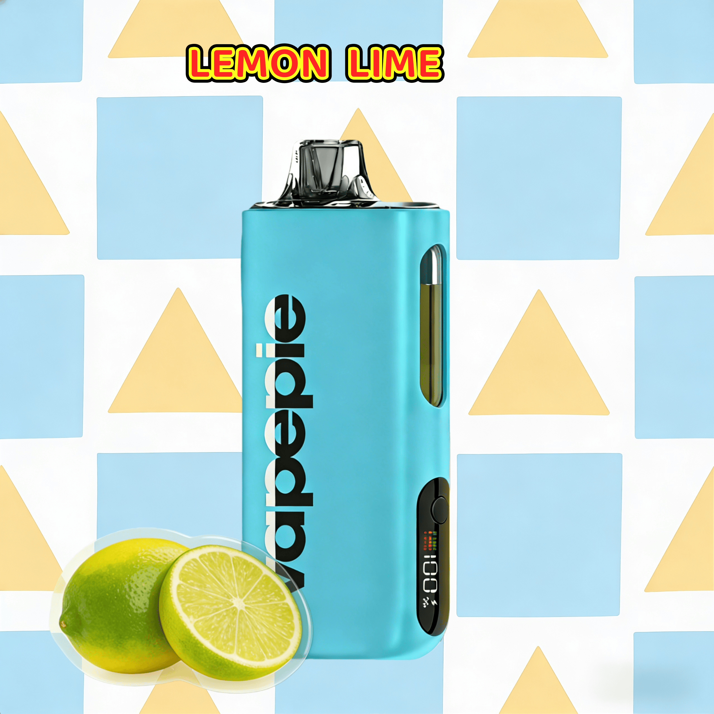 Lemon Lime Flavor Vape | Vapepie Max 40000 Puffs High-Capacity Blue