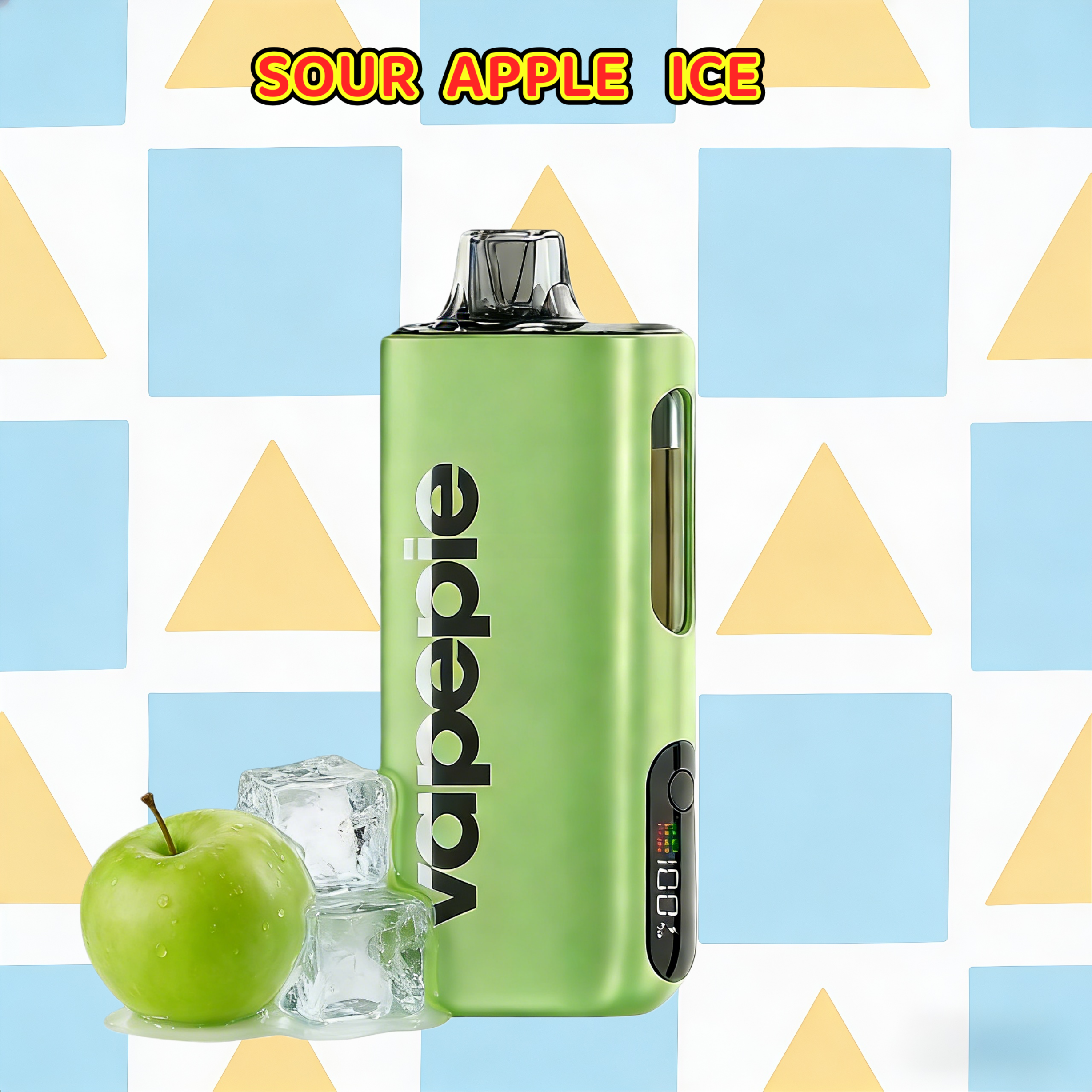 Sour Apple Ice Flavor Vape | Vapepie Max 40000 Puffs High-Capacity