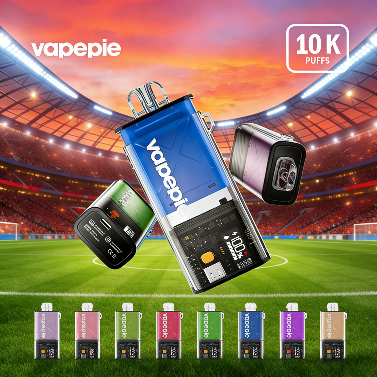 【USA】Vapepie FlexSwitch 10000 Puff Vape | U.S. Warehouse Fast Delivery