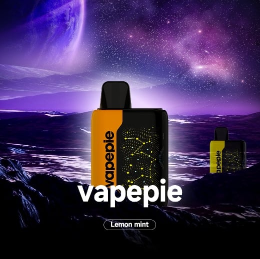 SOUR APPLE ICE PINEAPPLE - VAPEPIE 25000 PUFFS - Star Sky Curved Screen