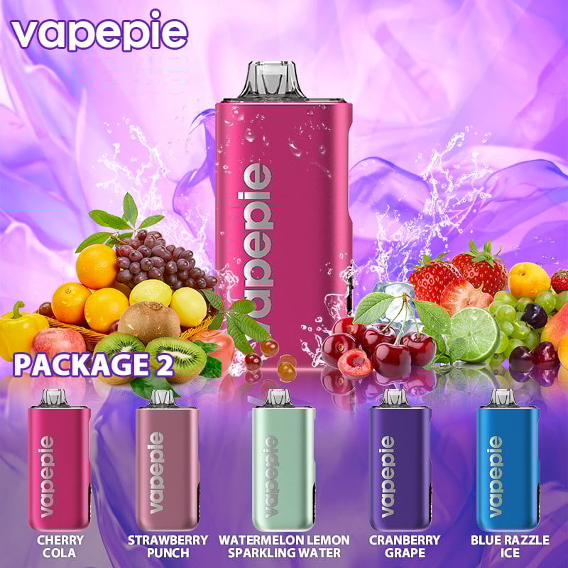 🎁Limitiertes Sparpaket ⏳& VAPEPIE Max 40000 PUFFS
