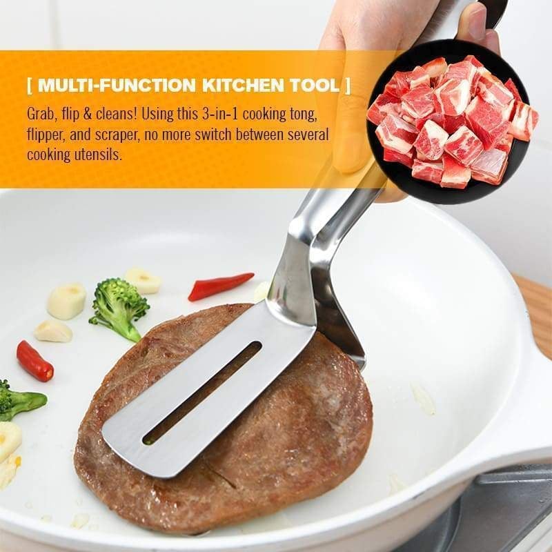 3-in-1 Stainless Steel Barbecue and Kitchen Clamp
