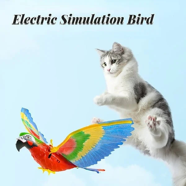 Automatic Moving Simulation Bird Interactive Cat Toy - Hot Sale 50% Off