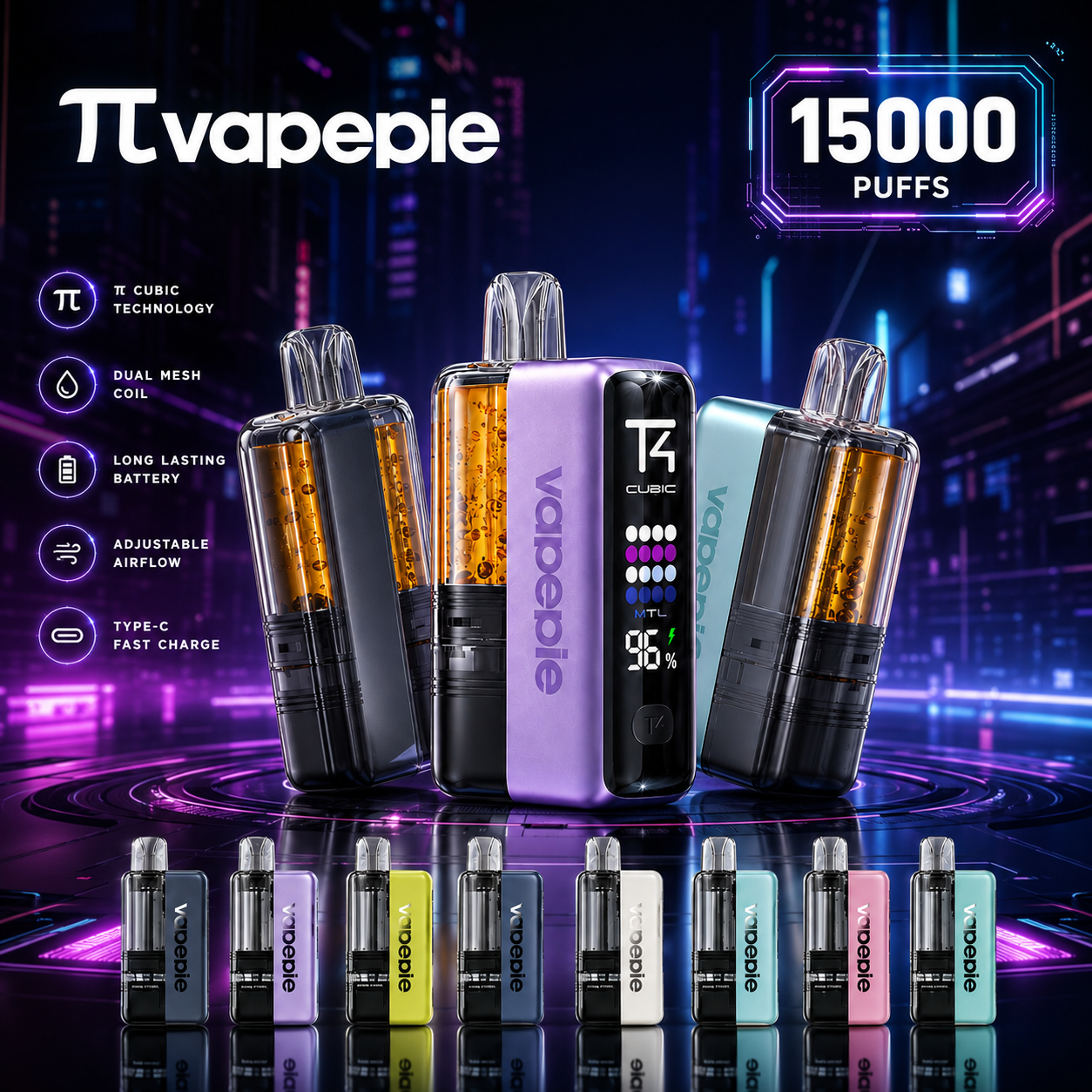 VAPEPIE Ultra X 15000 PUFFS