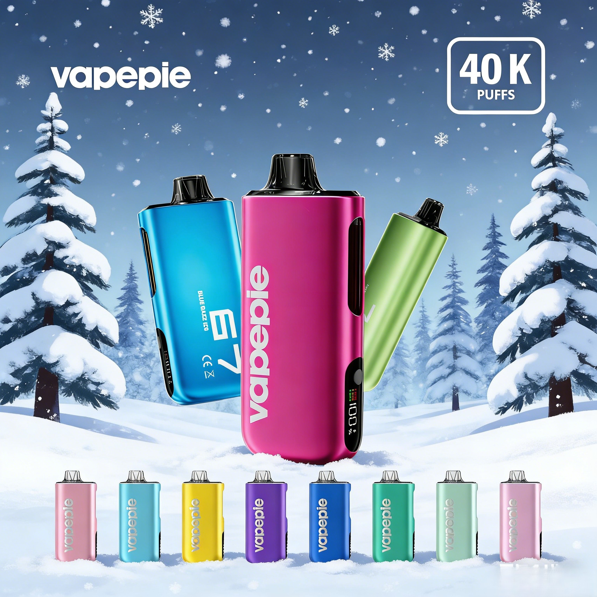 VAPEPIE PRO 40000 PUFFS Rechargeable Vape
