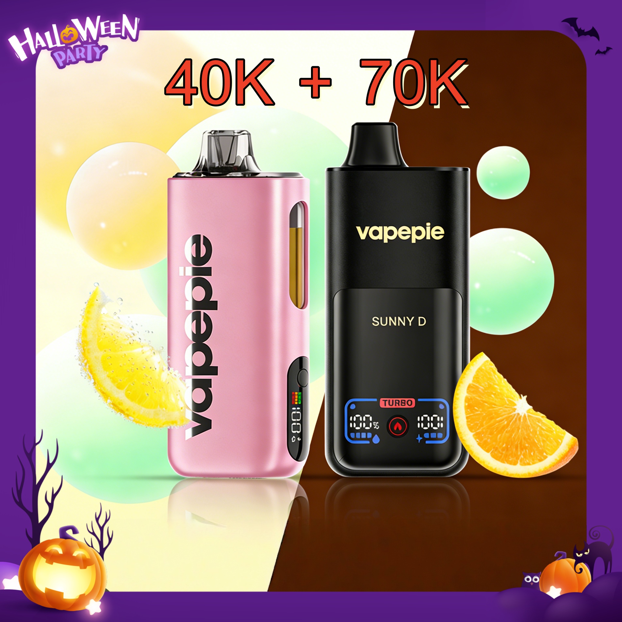 【USA】Vapepie 110000 Puff 2 IN 1 Value Package | U.S. Warehouse Fast Delivery
