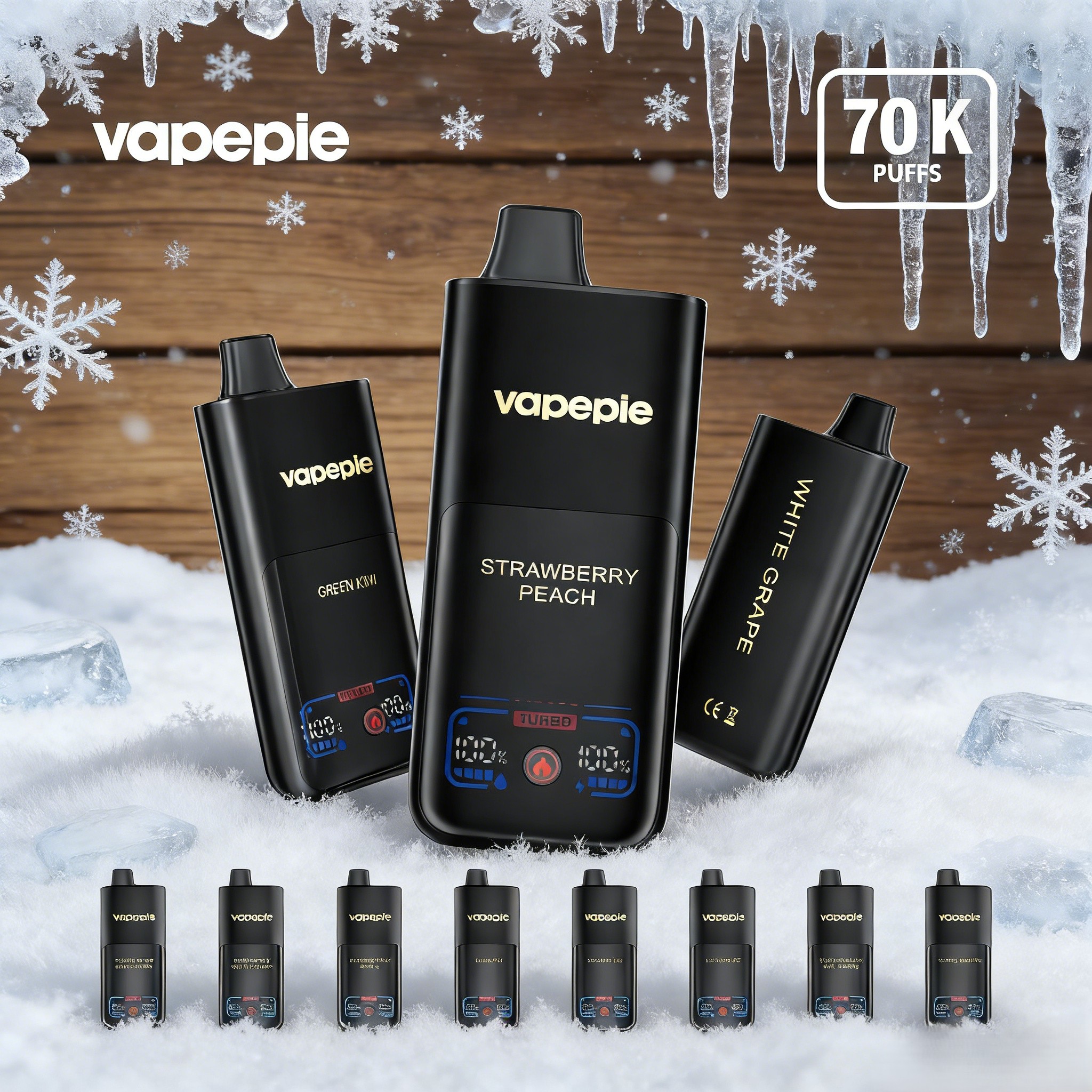 VAPEPIE 70000 Puffs      Rich in flavors