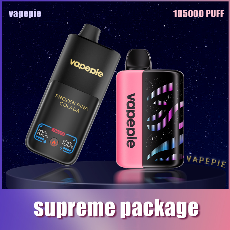 【USA】Vapepie 105000 Puff 2 IN 1 Value Package | U.S. Warehouse Fast Delivery