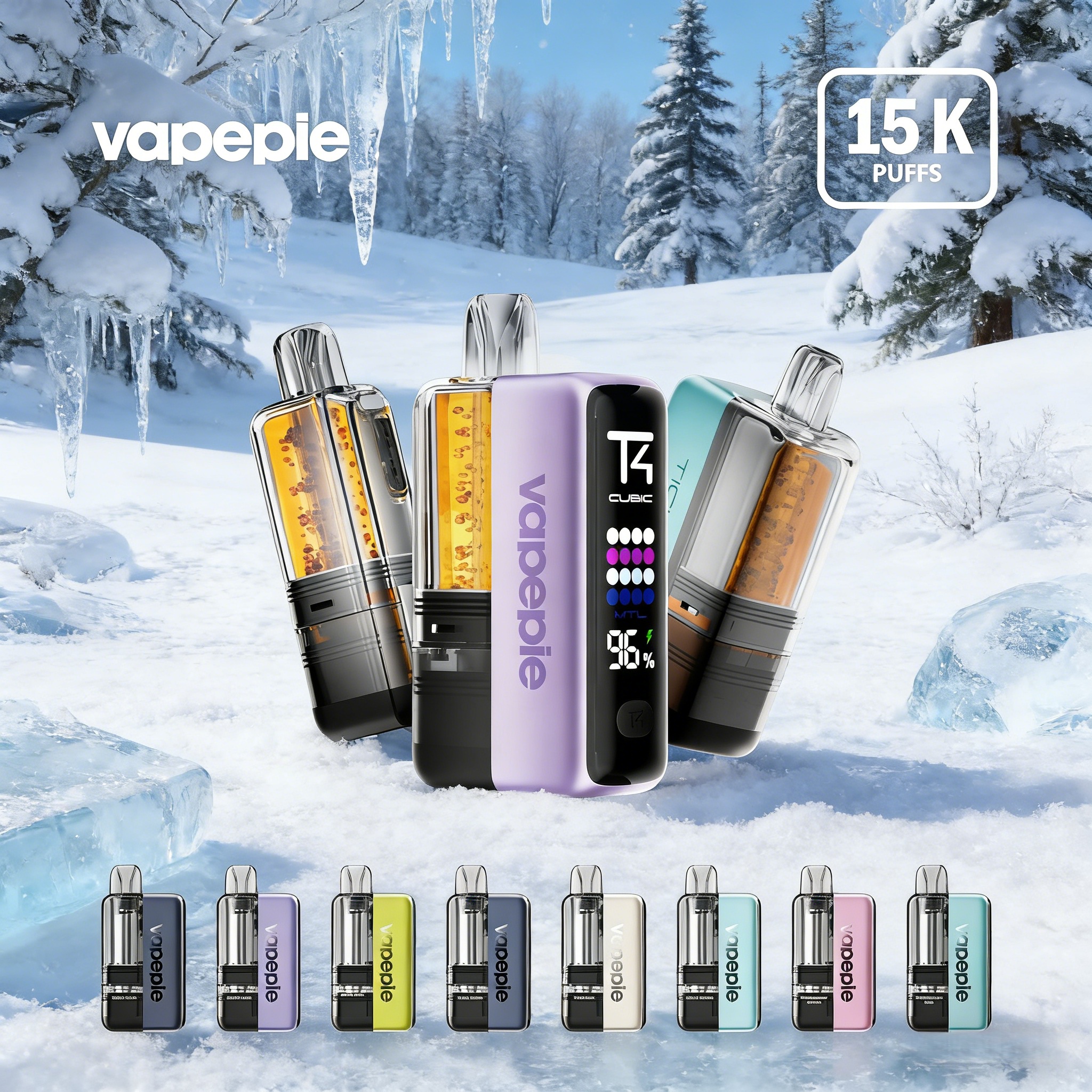 【USA】Vapepie Ultra X 15000 Puff Disposable Vape x TK Edition