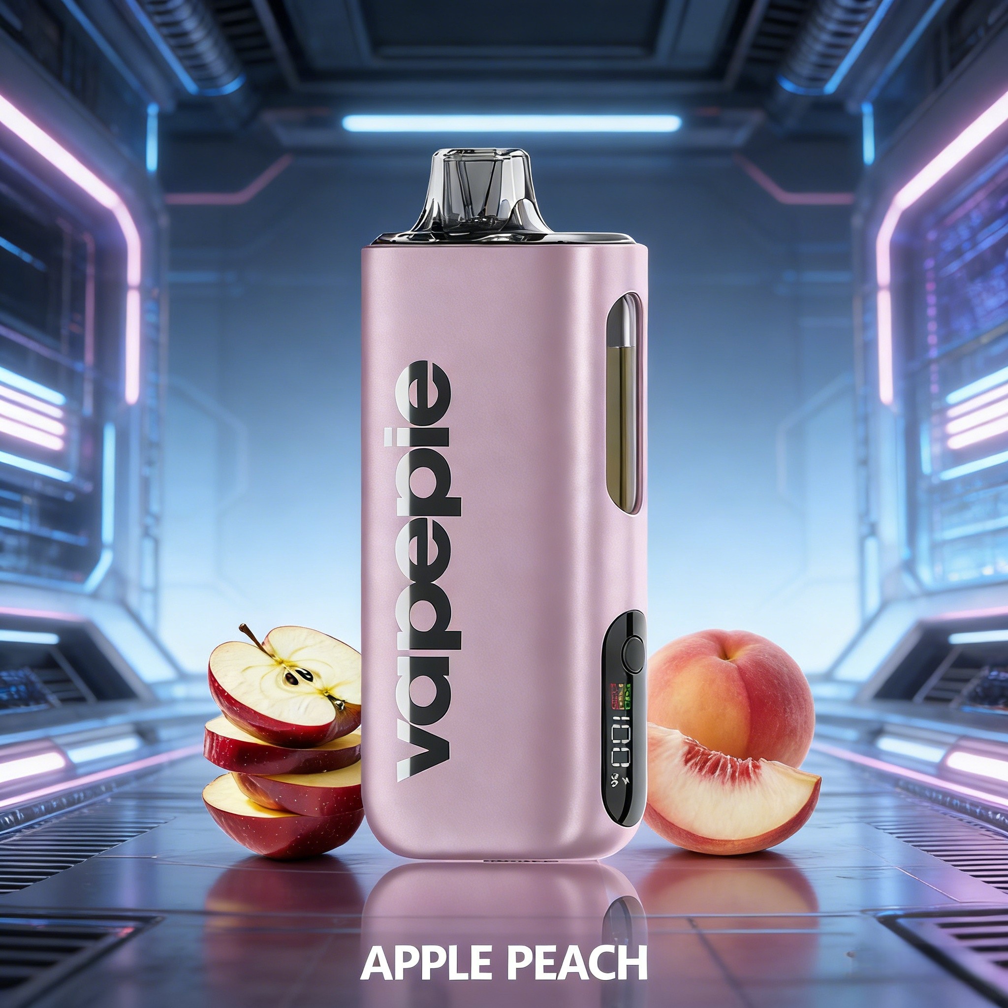 Apple Peach Flavor Vape | Vapepie Max 40000 Puffs High-Capacity Pink