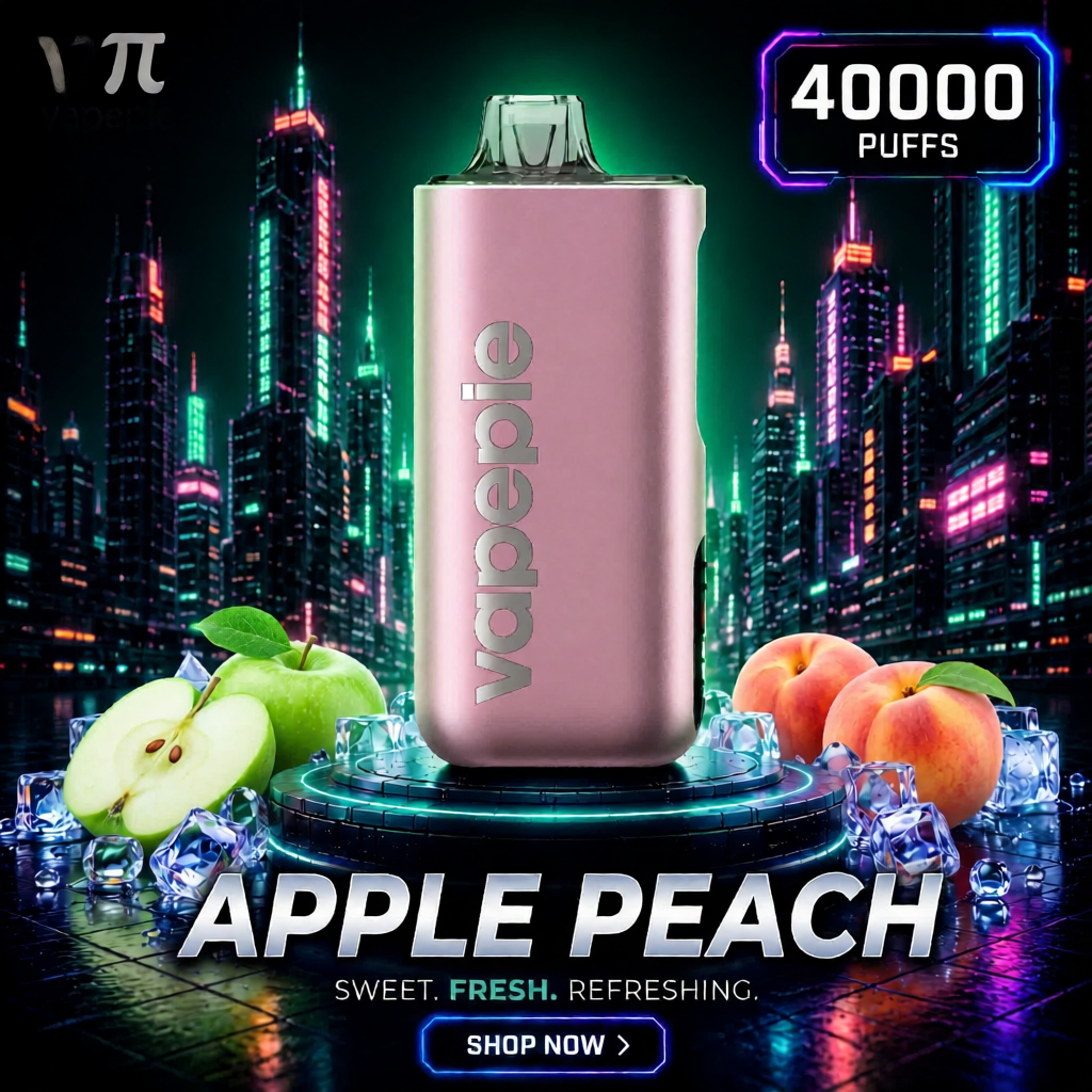Apple Peach | 40000 Puffs