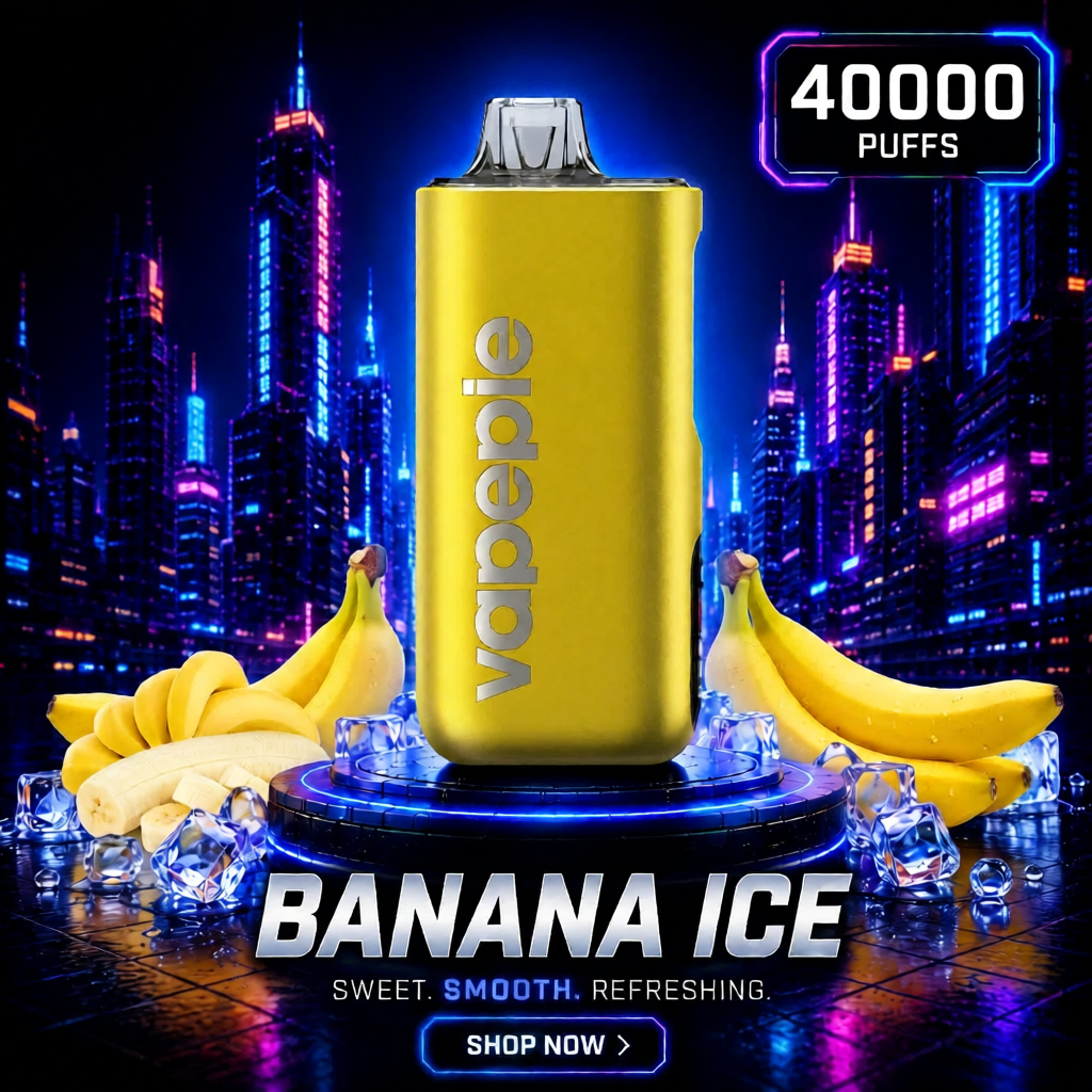 Banana lce | 40000 Puffs