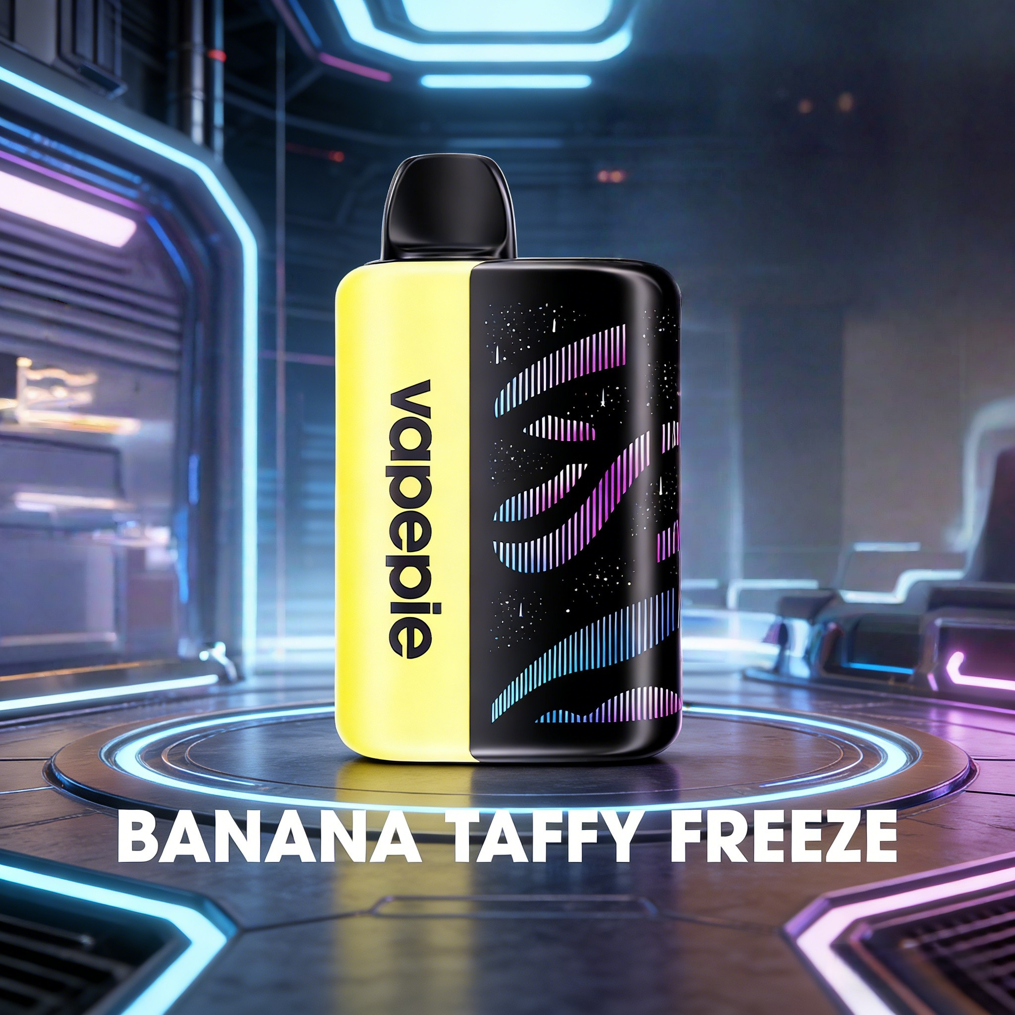 Banana Taffy Freeze Flavor Vape | Vapepie 35000 Puffs Galactic Gleam