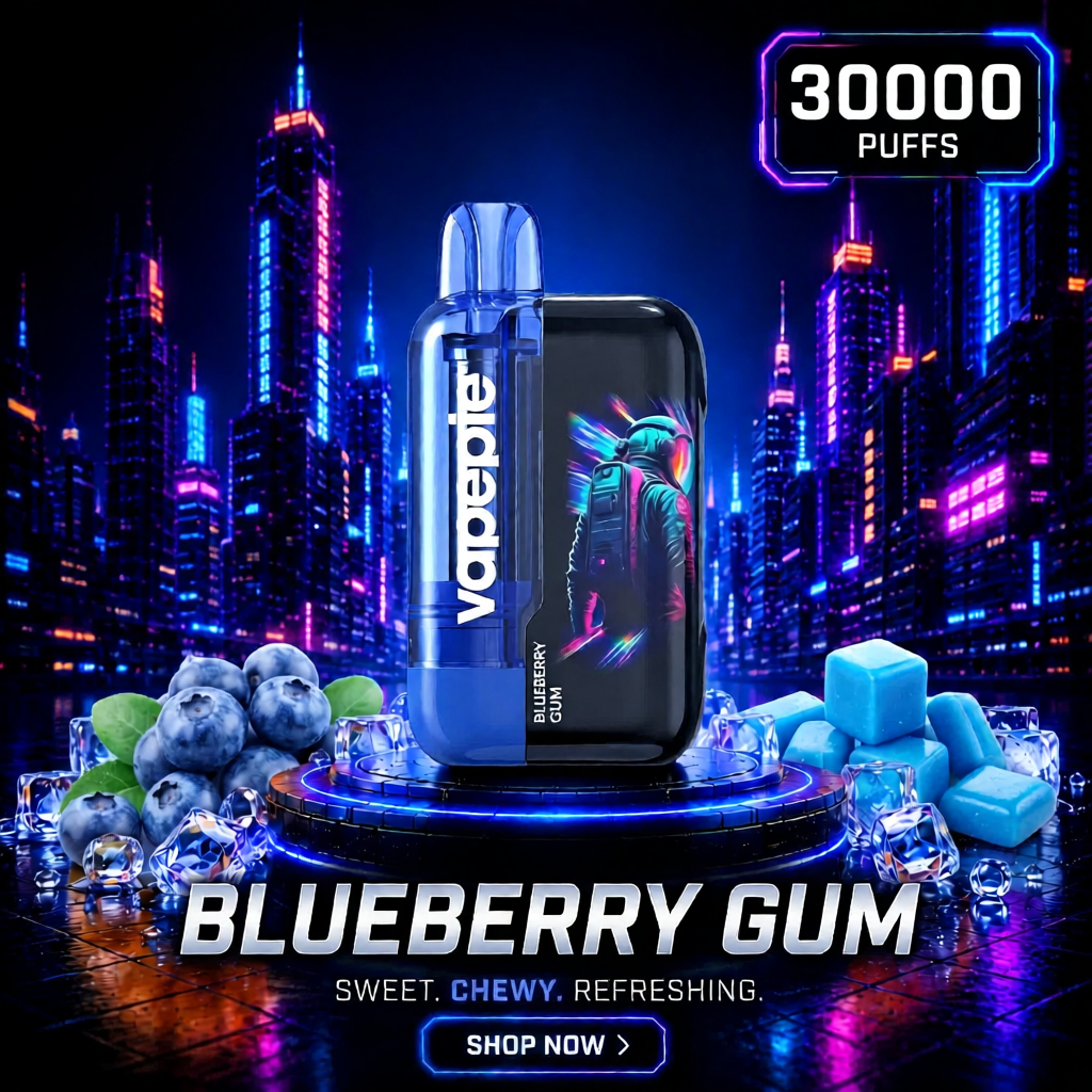 Blueberry Gum丨30000 Puffs