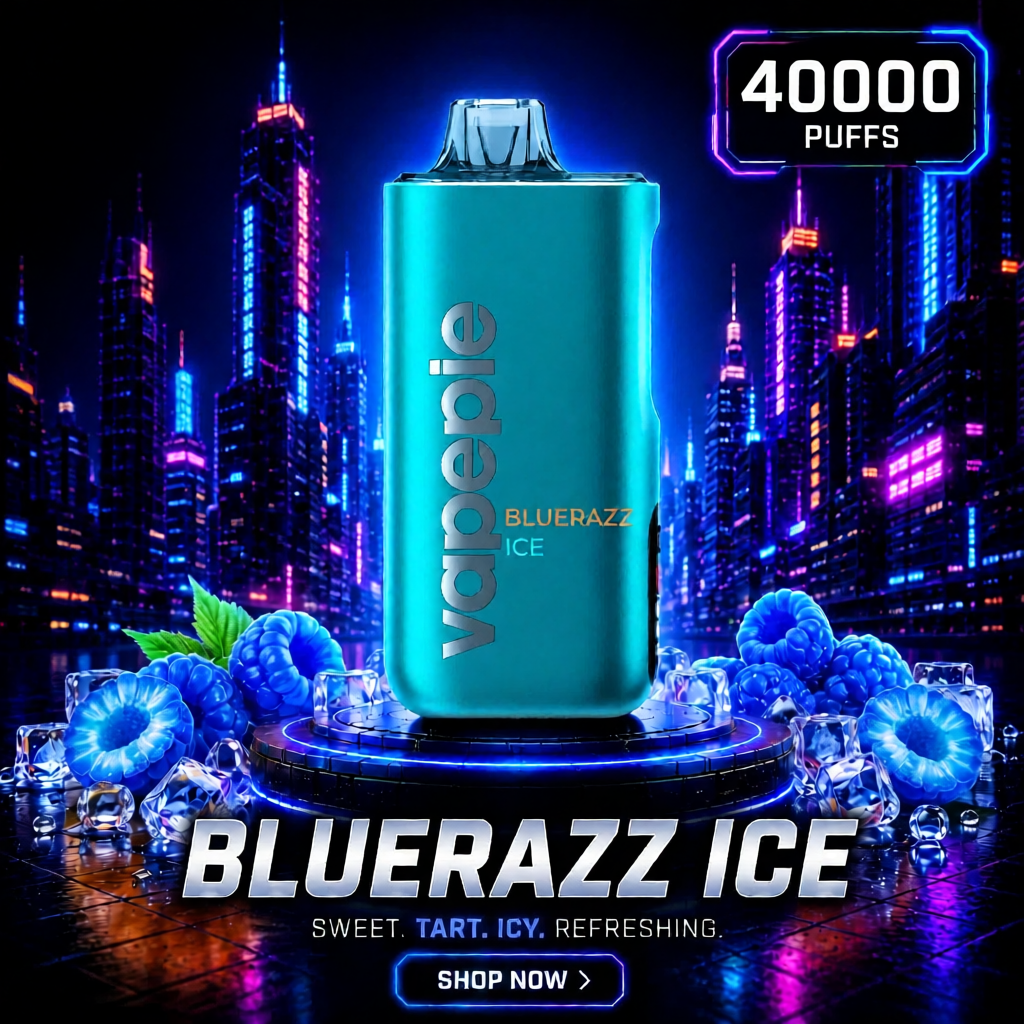 Blue Razz Ice | 40000 Puffs
