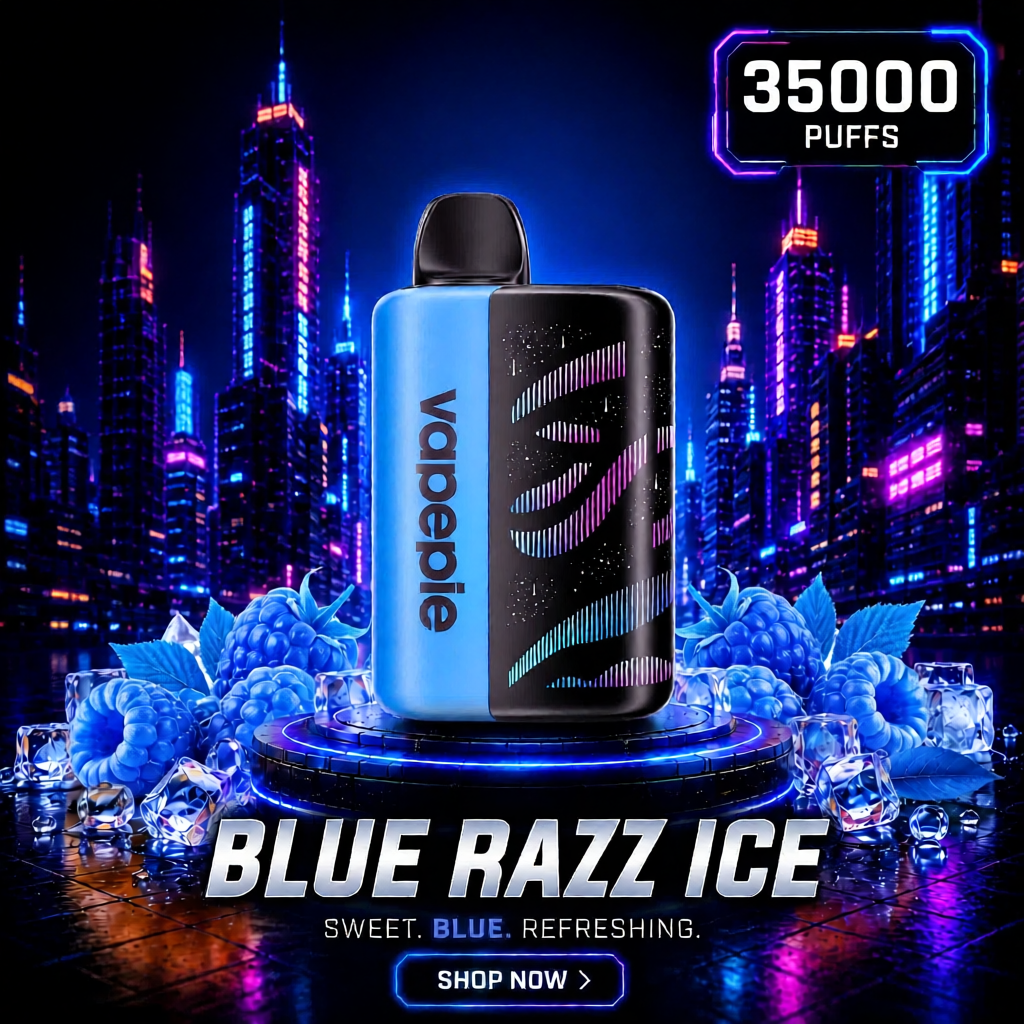 Blue Razz Ice | 35000 Puffs