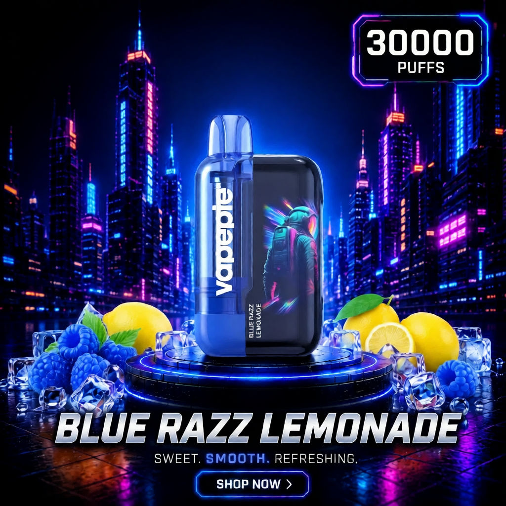Blue Razz Lemonade丨30000 Puffs