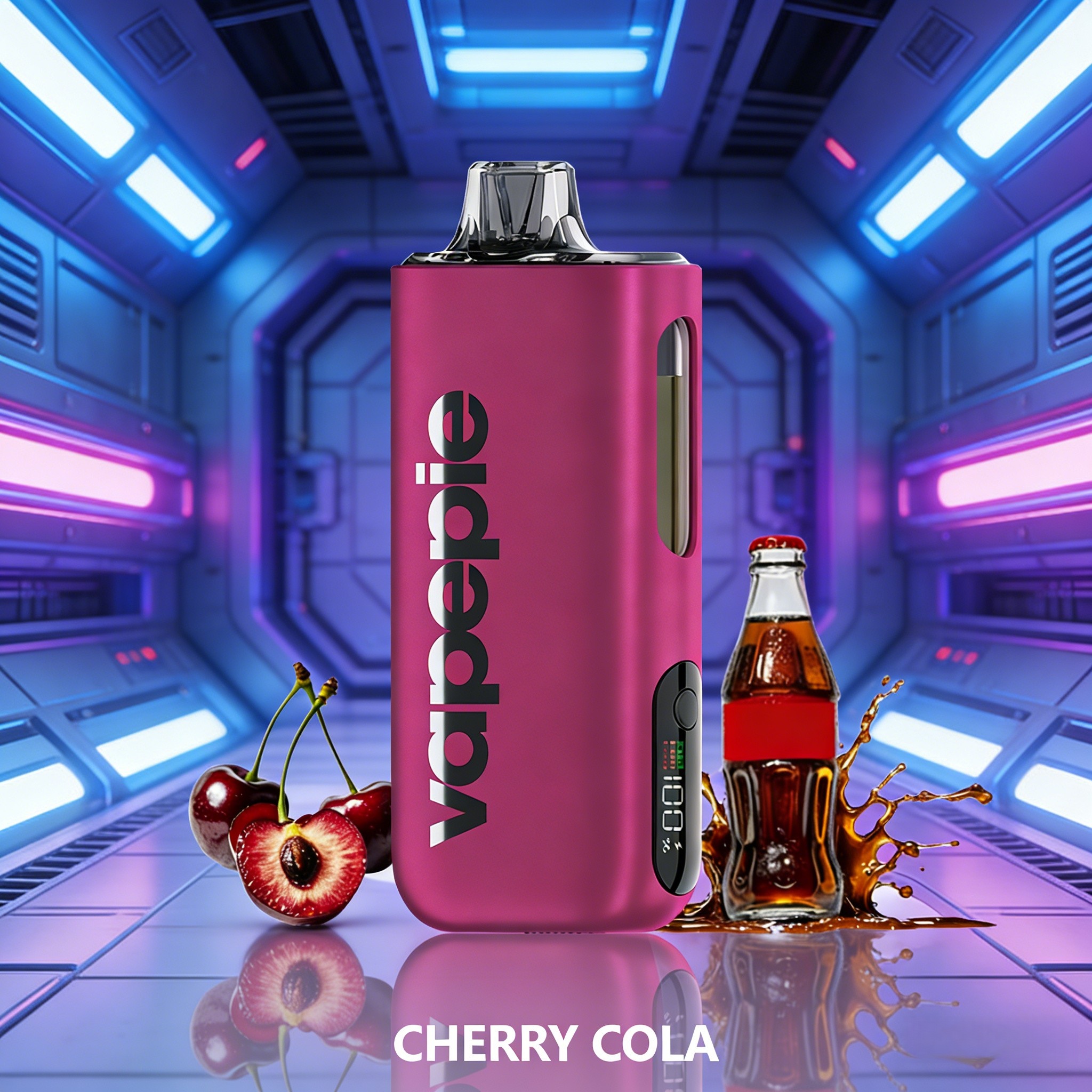 Cherry Cola Flavor Vape | Vapepie Max 40000 Puffs High-Capacity Red