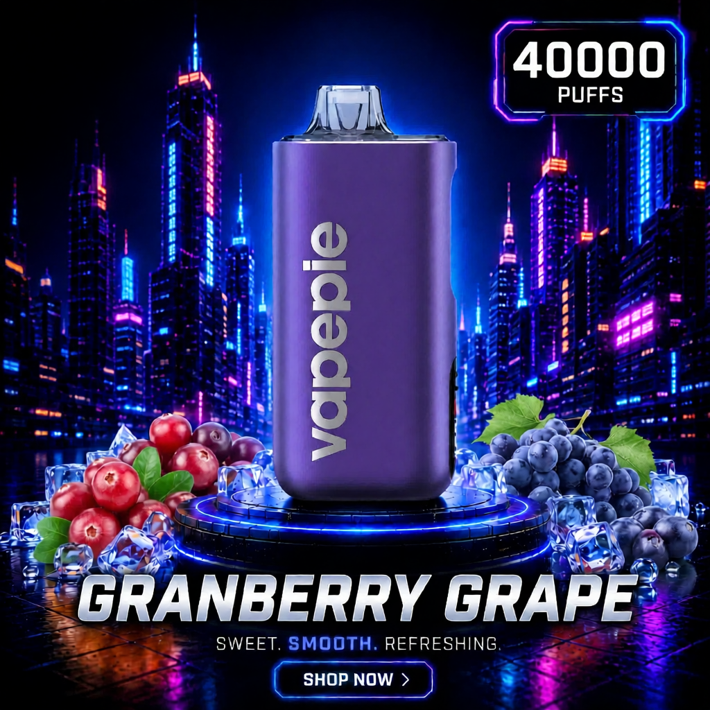 Granberry Grape | 40000 Puffs