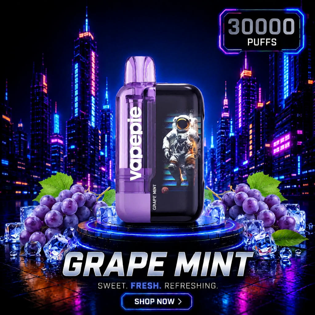 Grape Mint丨30000 Puffs