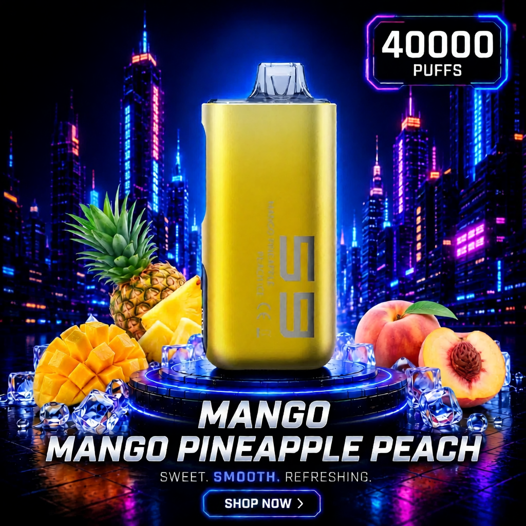 Mango Pineapple Peach | 40000 Puffs