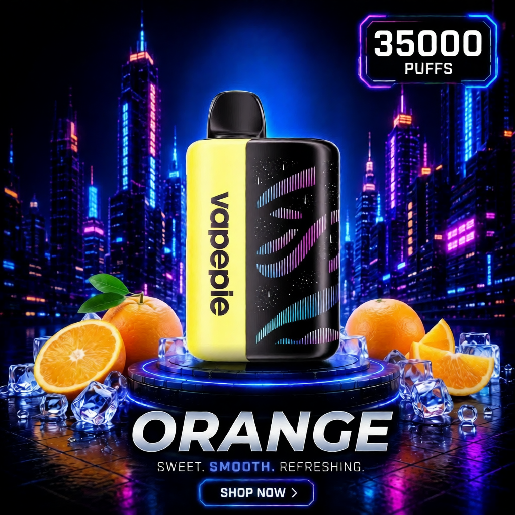 Orange Ice | 35000 Puffs