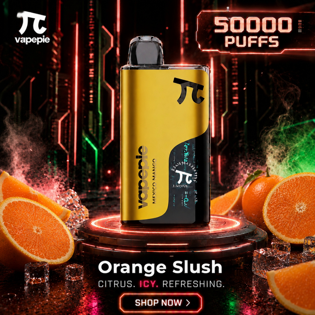 Orange Slush丨50000 Puffs Rechargeable Disposable Vape