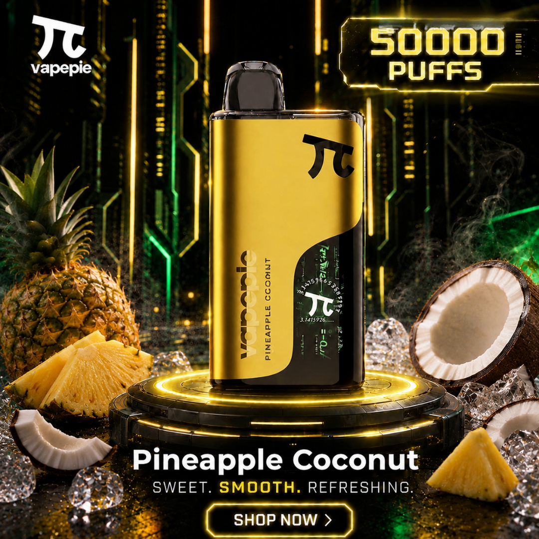 Pineapple Coconut丨50000 Puffs Rechargeable Disposable Vape