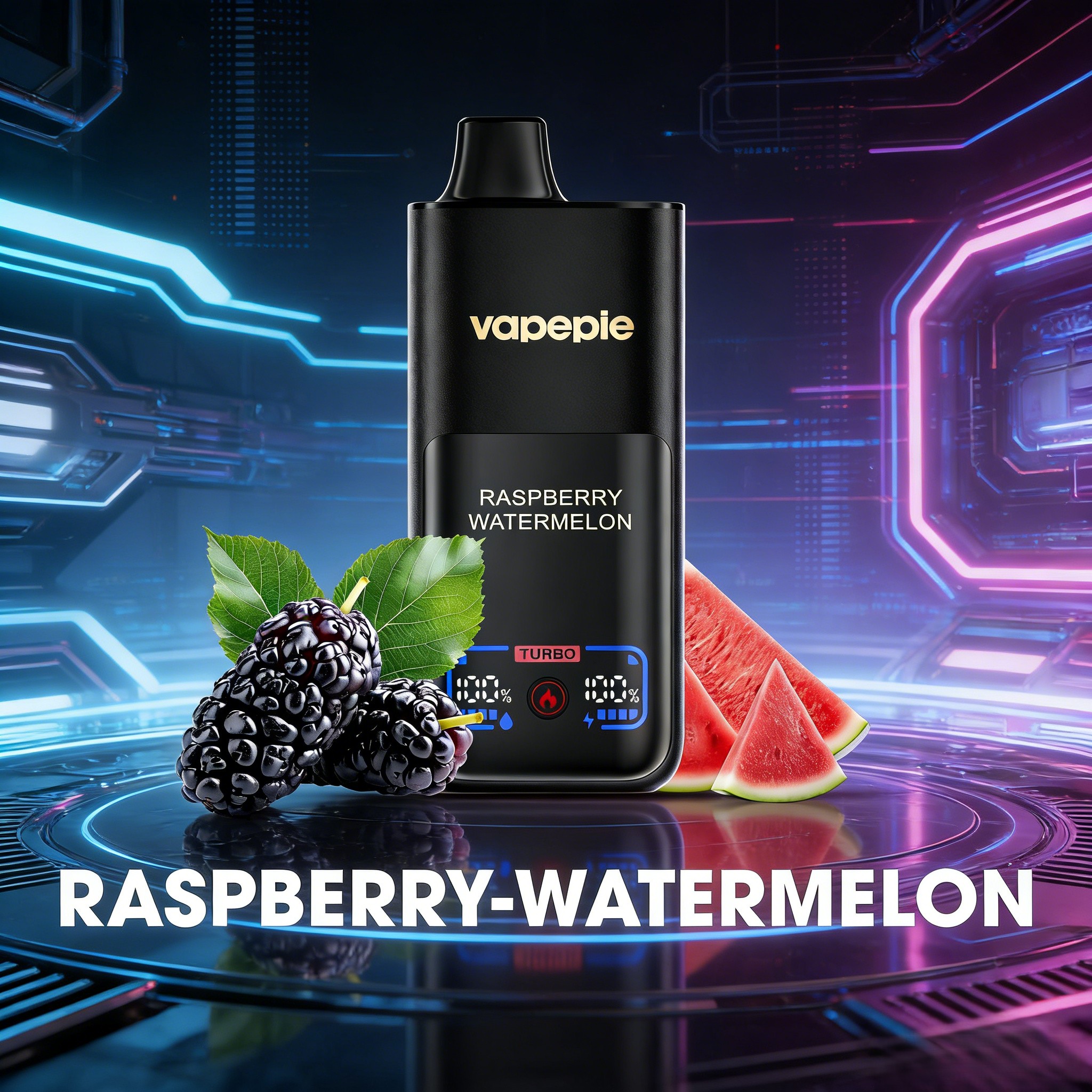 VAPEPIE Raspberry Watermelon Vape 70000 Puffs