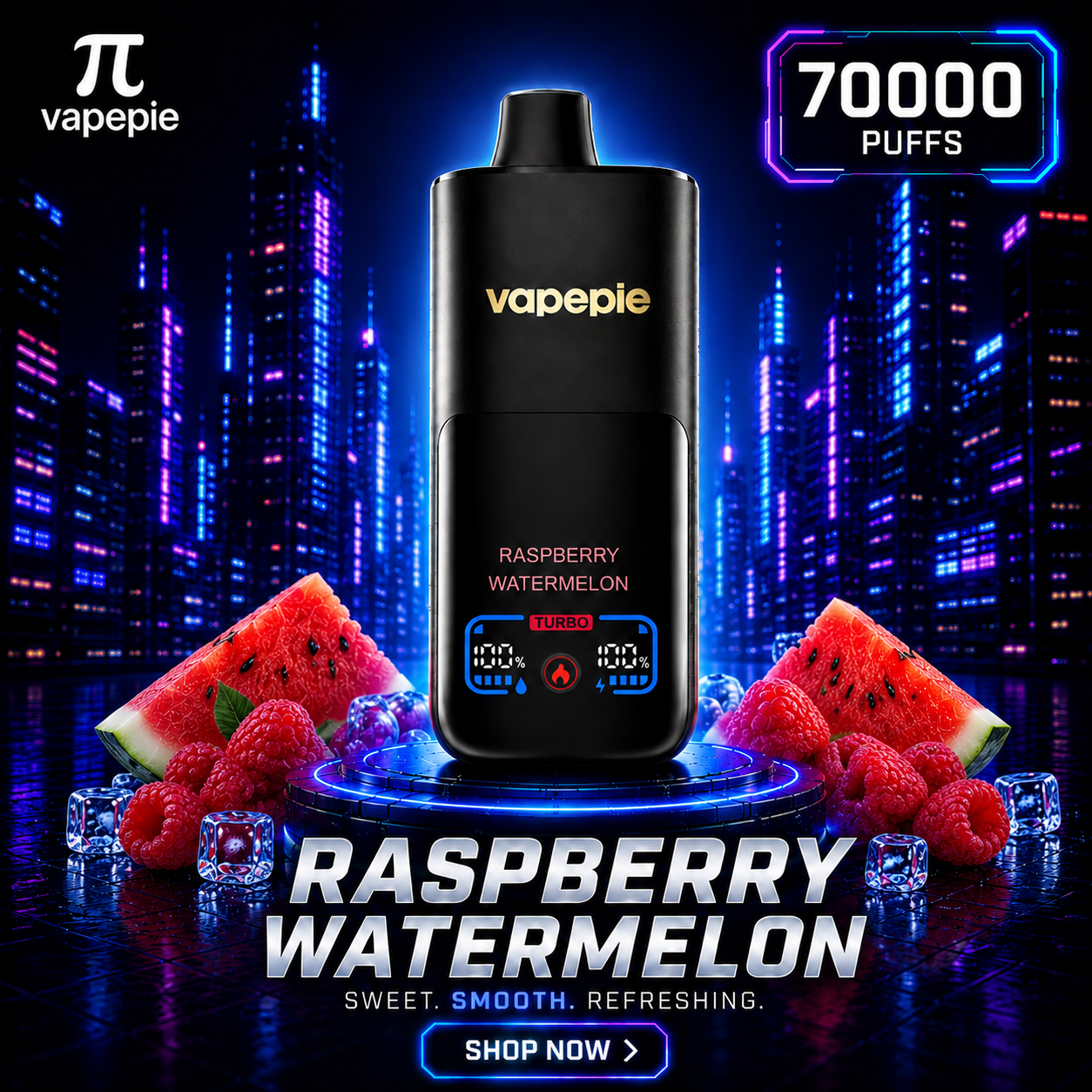 Raspberry Watermelon | 70000 Puffs