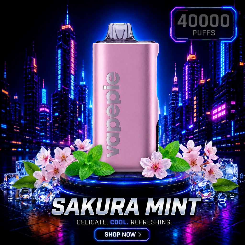 Sakura Mint | 40000 Puffs