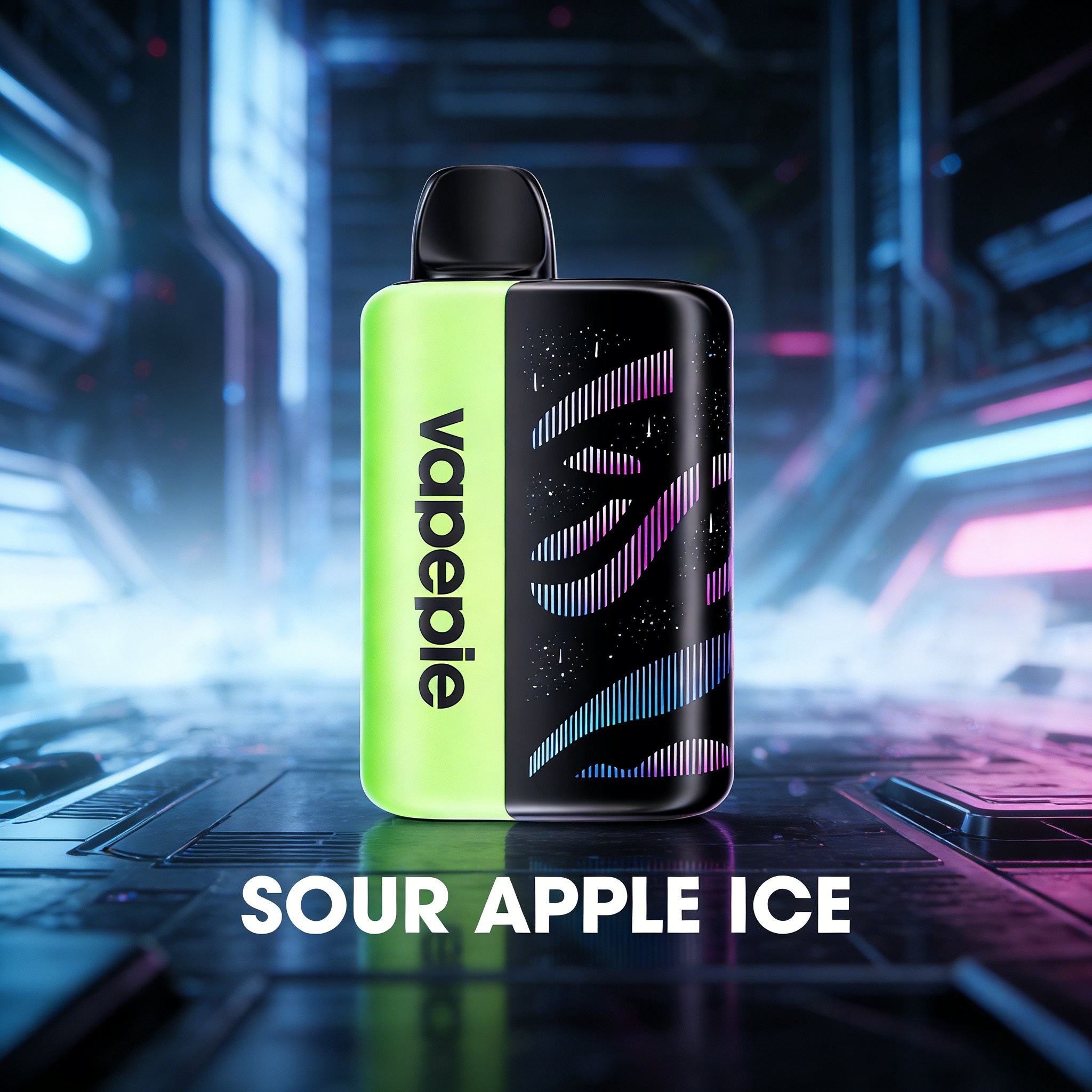 Sour Apple Ice Flavor Vape | Vapepie 35000 Puffs Galactic Gleam