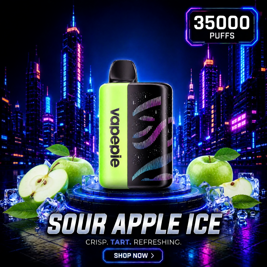 Sour Apple Ice | 35000 Puffs