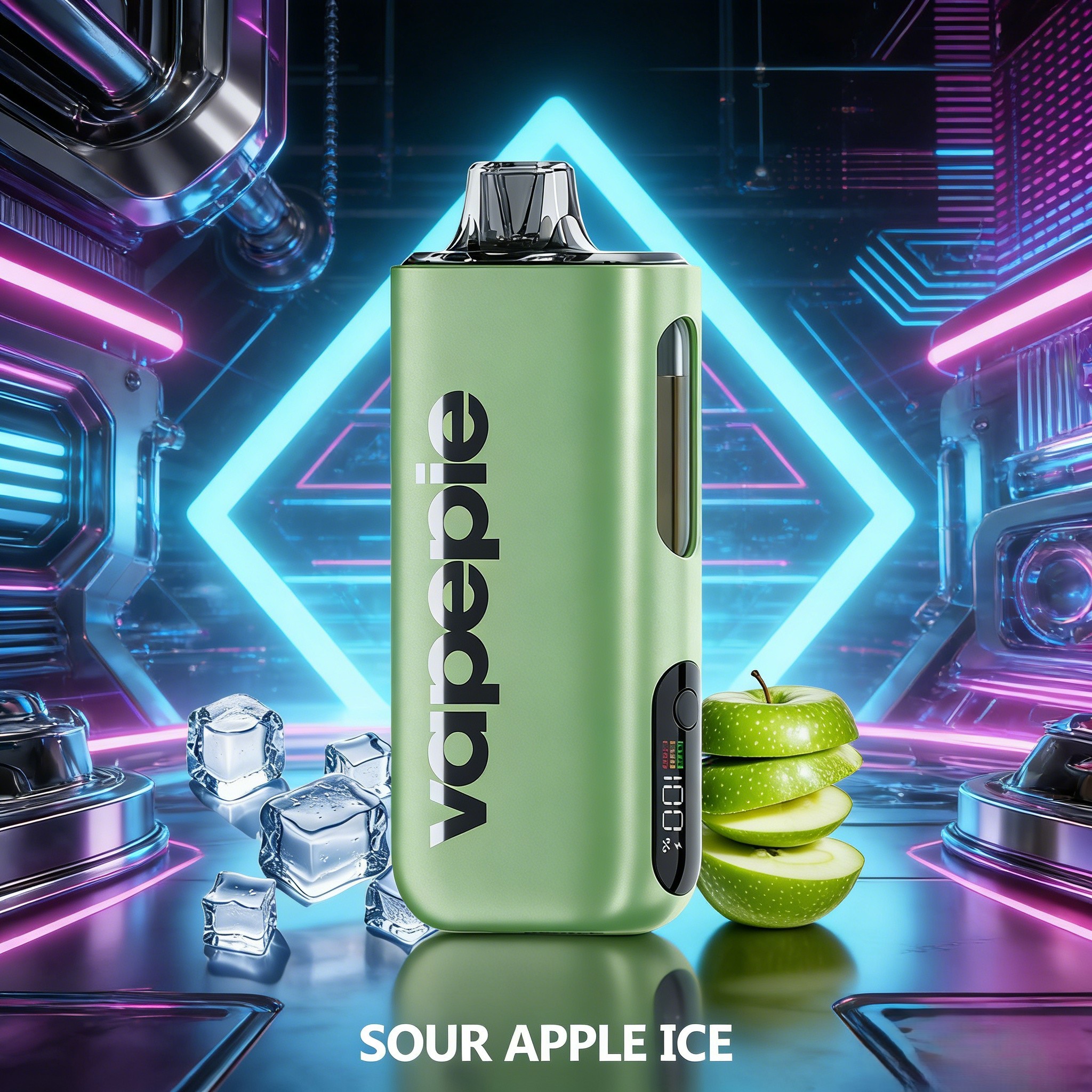Sour Apple Ice Flavor Vape | Vapepie Max 40000 Puffs High-Capacity