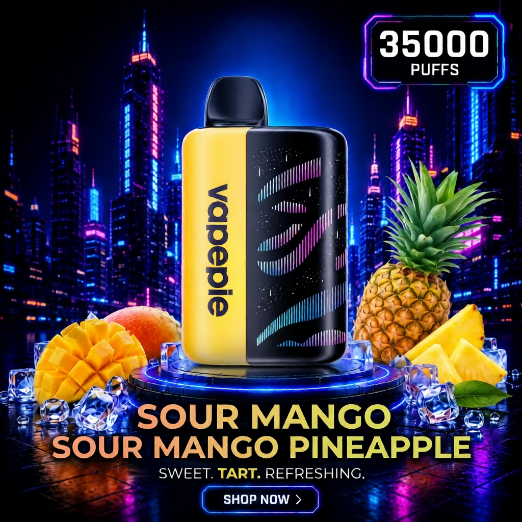 Sour Mango Pineapple | 35000 Puffs