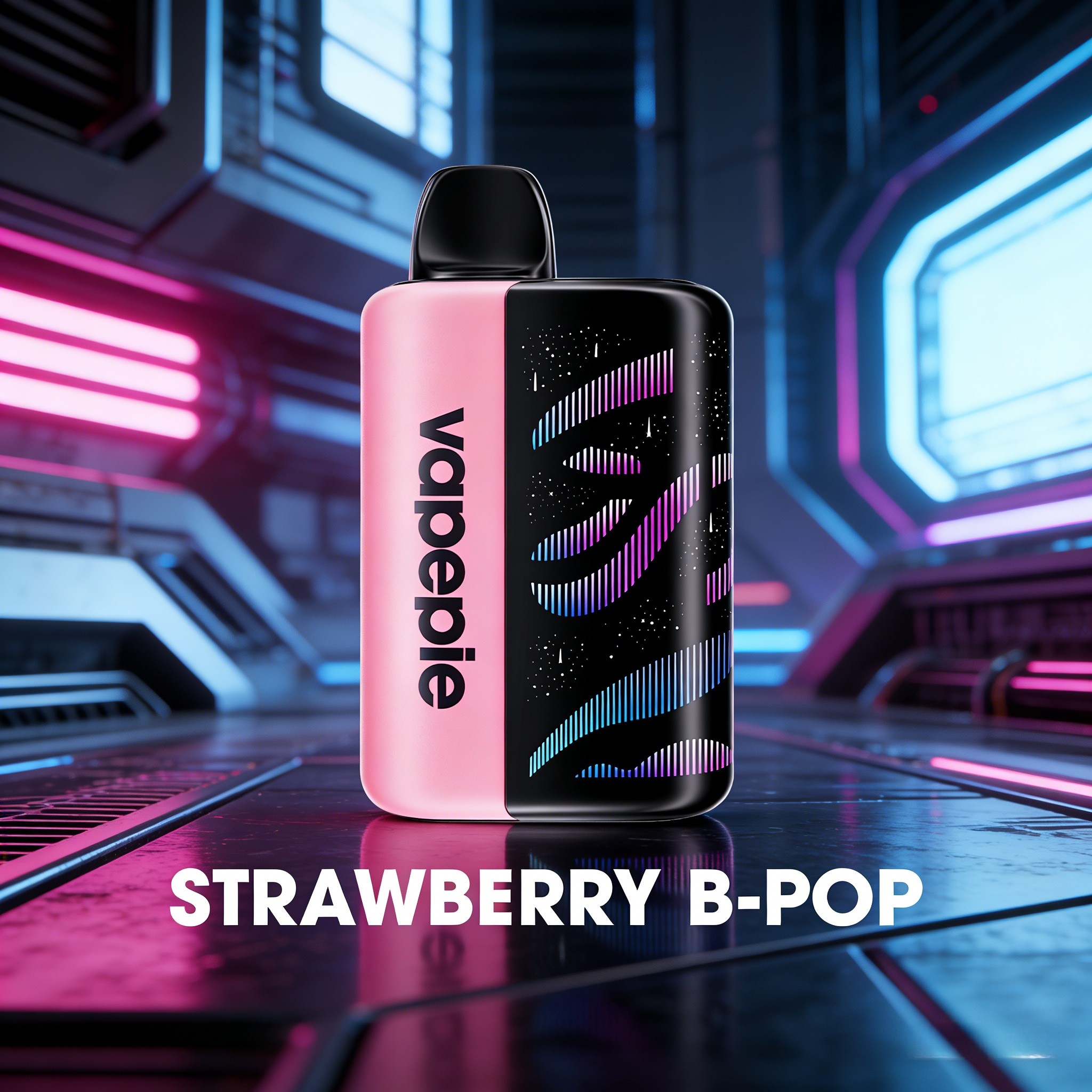 Strawberry B-Pop Vape | Vapepie 35000 Puffs Galactic Gleam