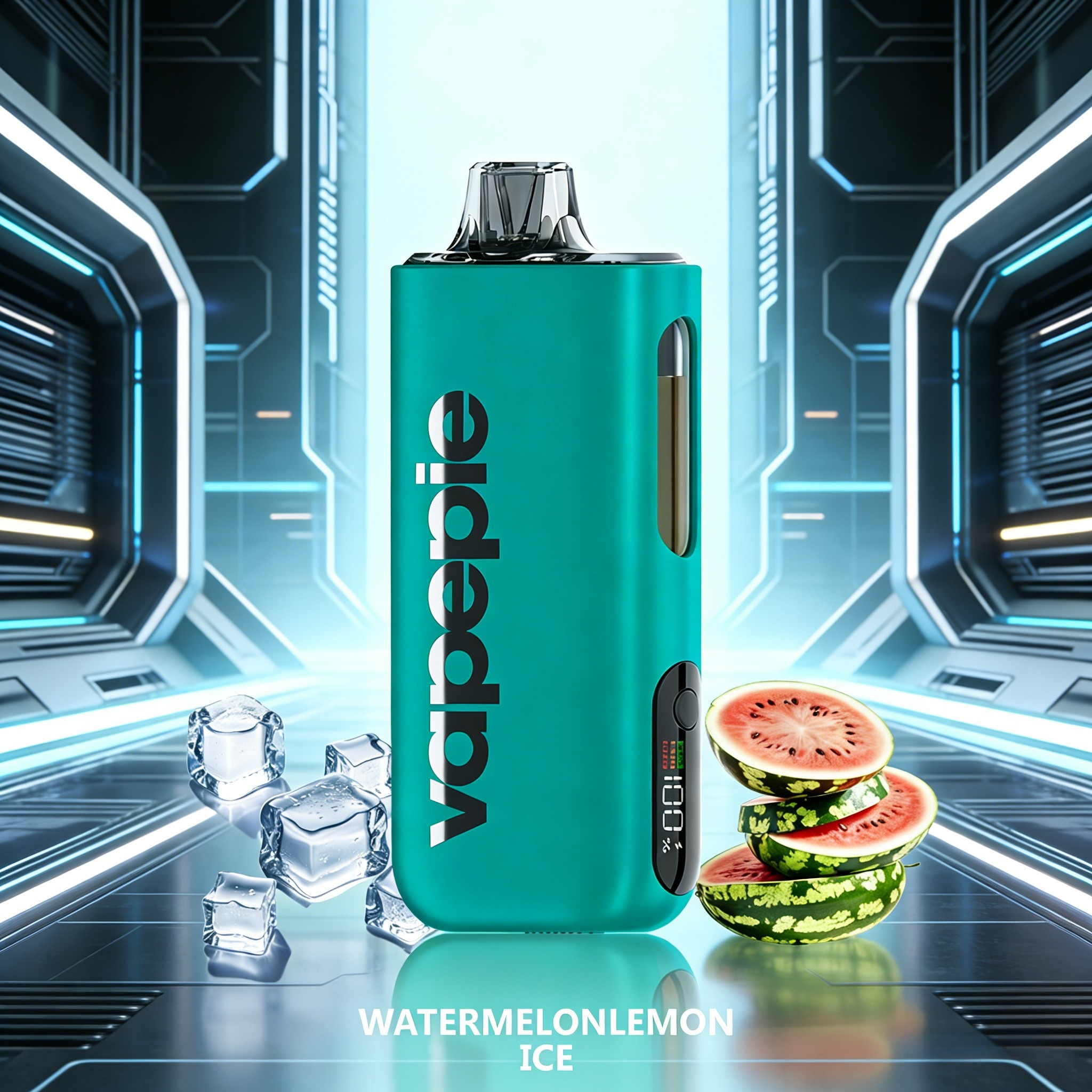 Watermelonlemon Lemon ice  Flavor Vape | Vapepie Max 40000 Puffs High-Capacity Green