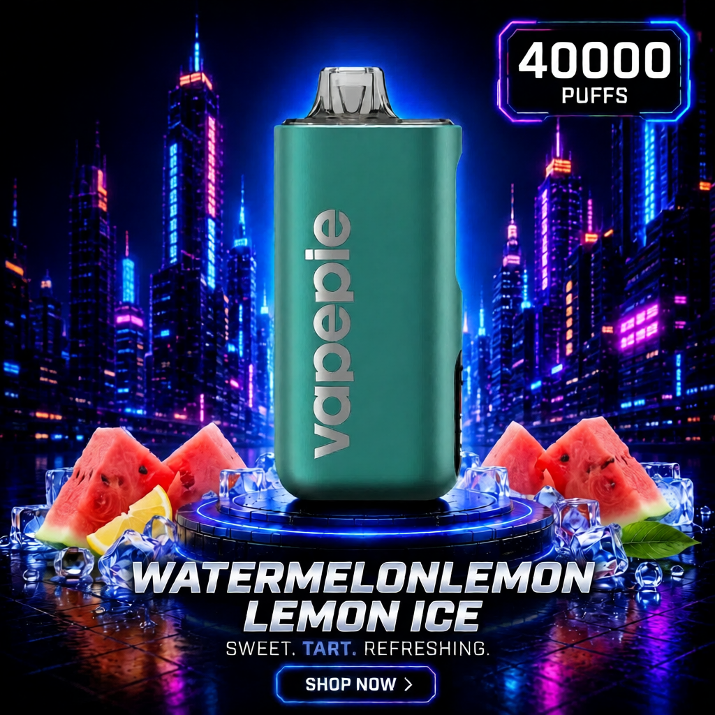 Watermelonlemon Lemon ice | 40000 Puffs