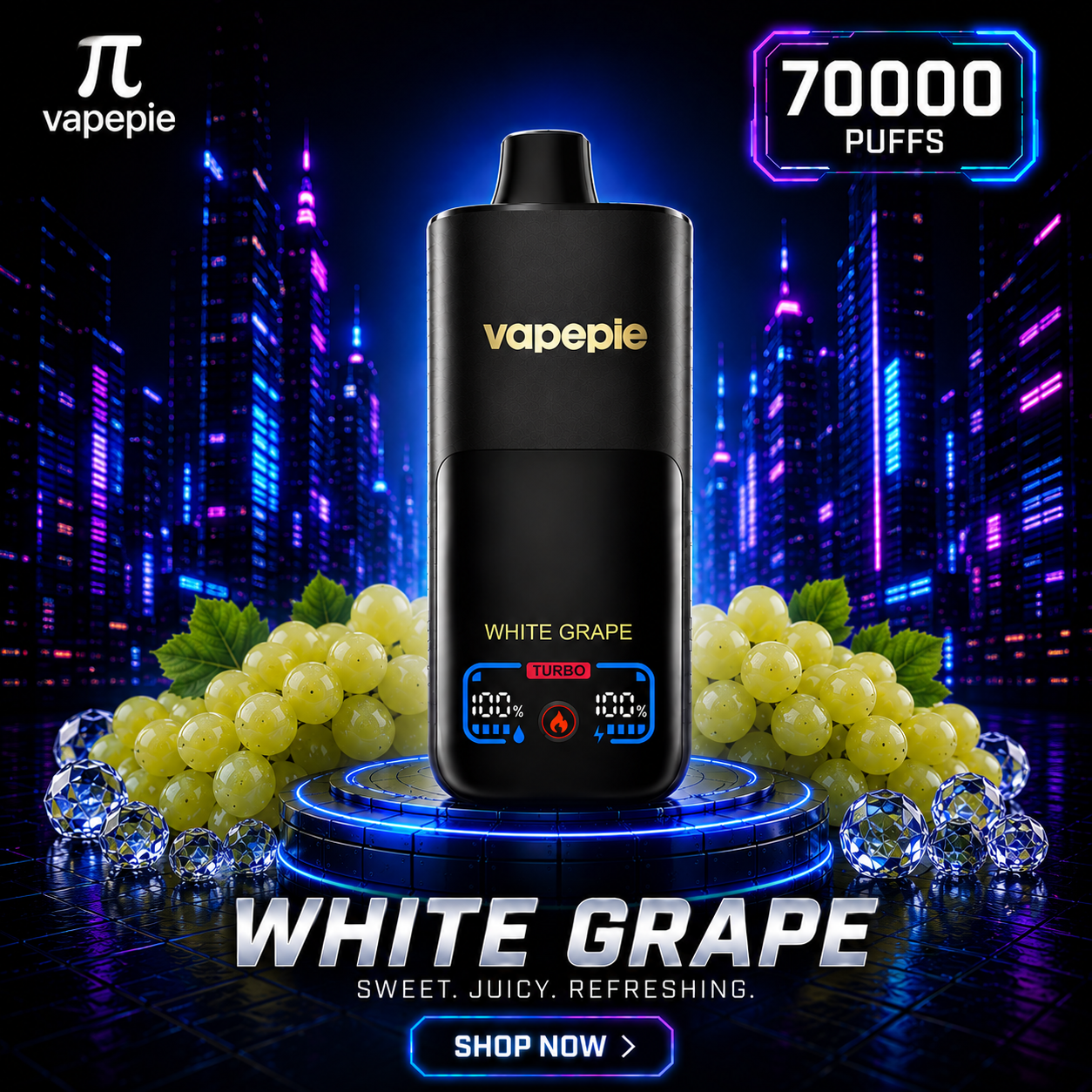 White Grape | 70000 Puffs