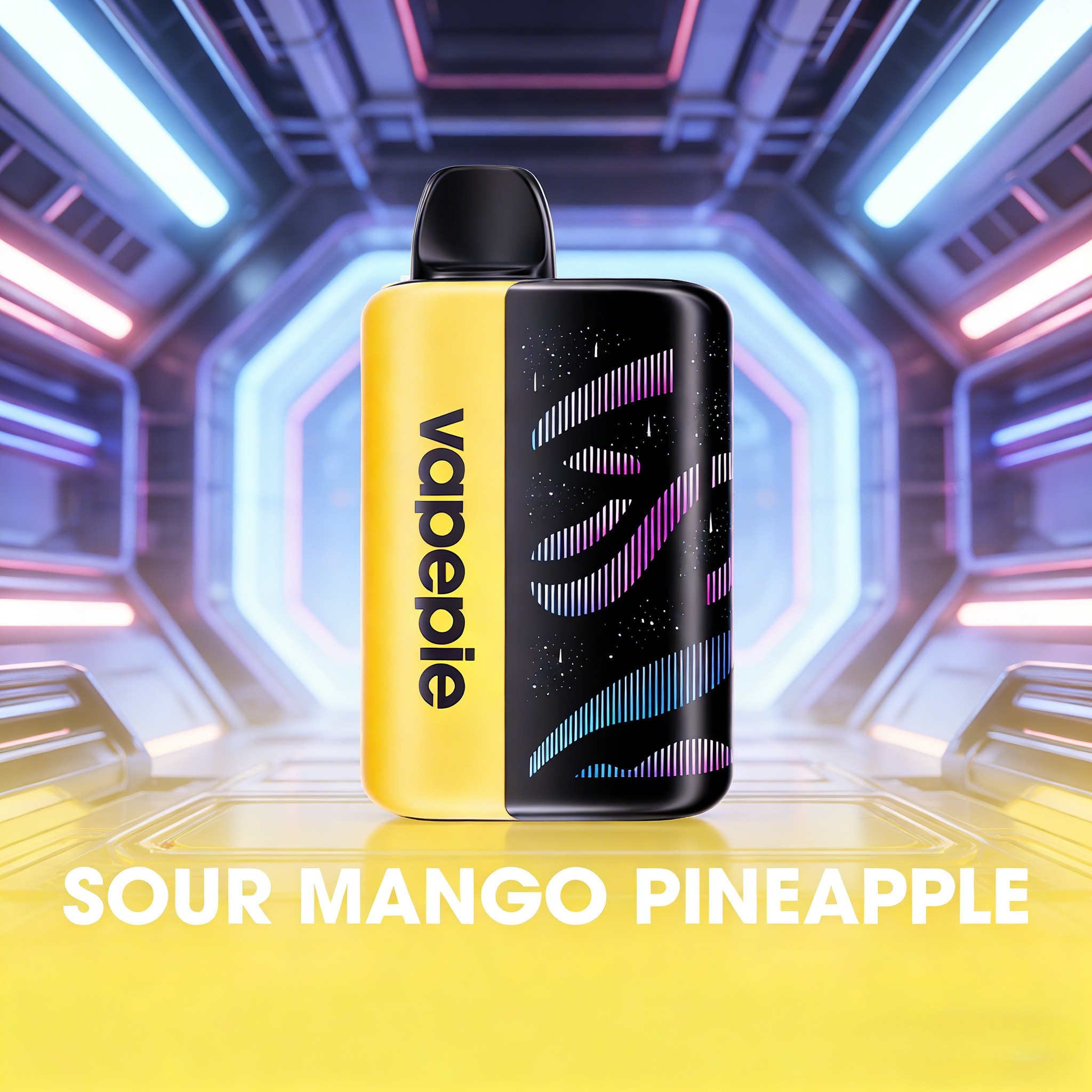 Sour Mango Pineapple Flavor Vape | Vapepie 35000 Puffs Galactic Gleam