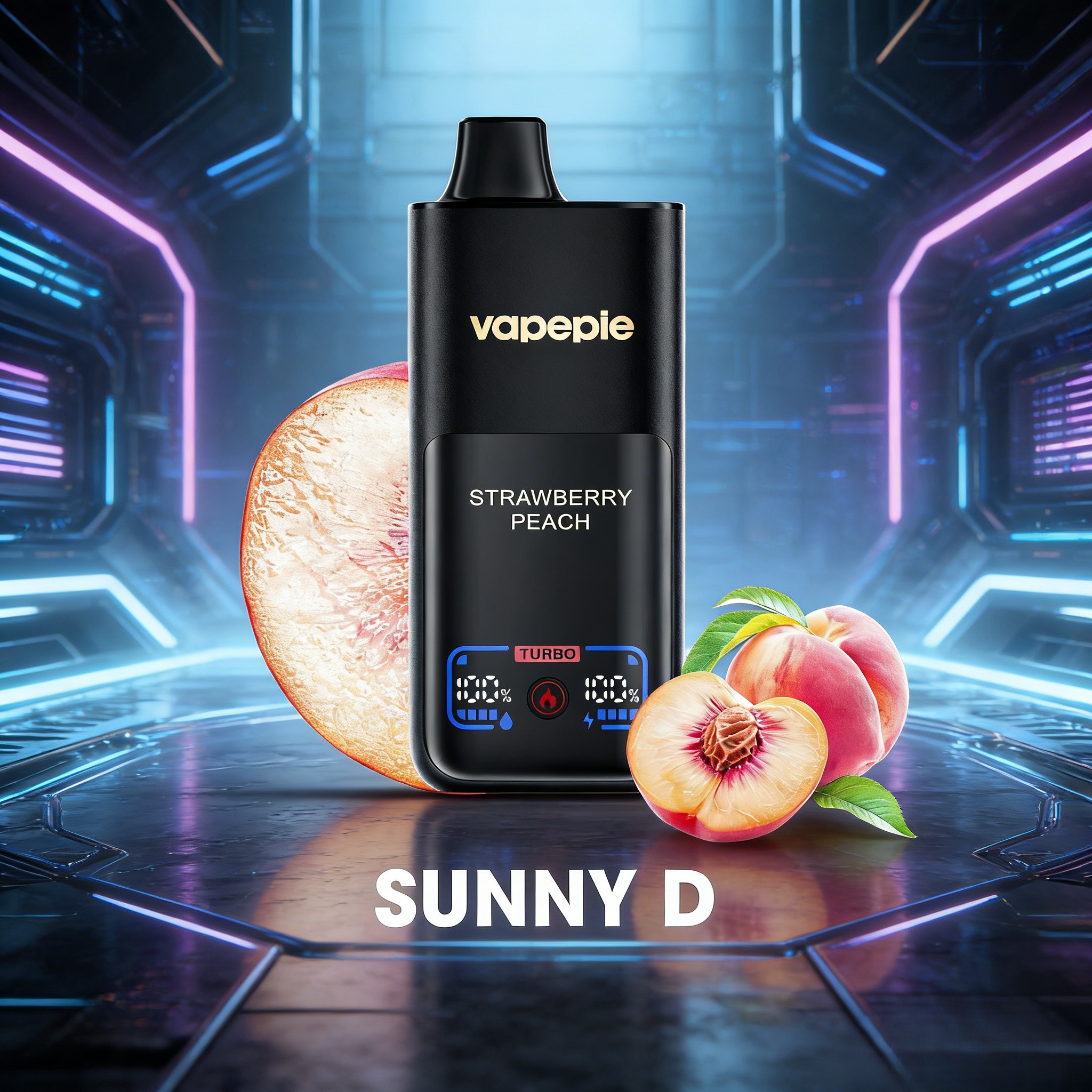 VAPEPIE Strawberry Peach Vape 70000 Puffs